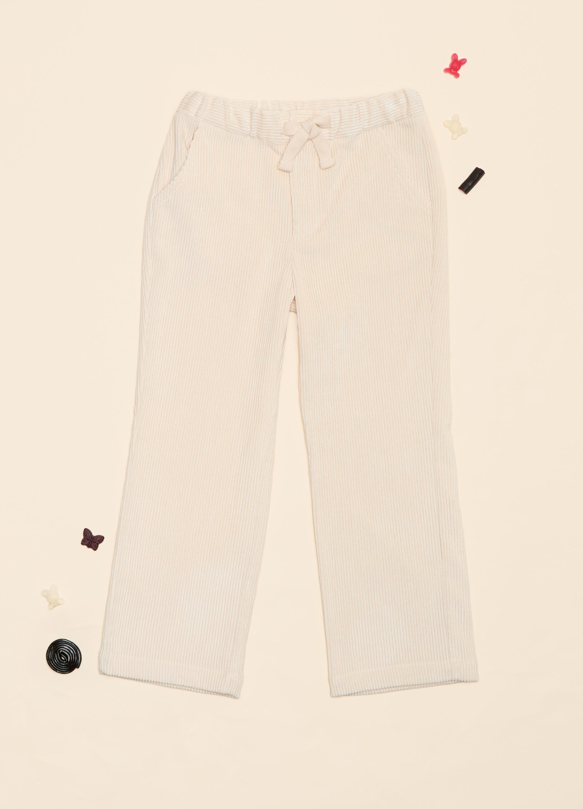 Pantaloni in costina di velluto_0