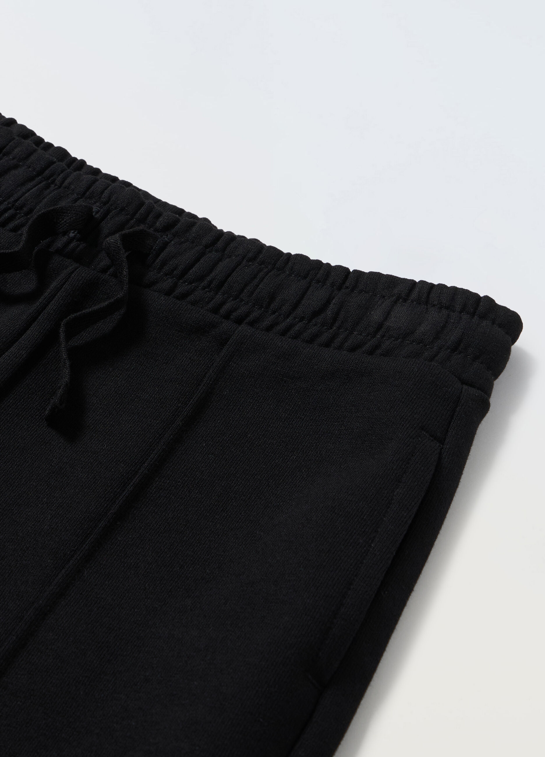 Pantaloni palazzo in misto cotone ragazza_1