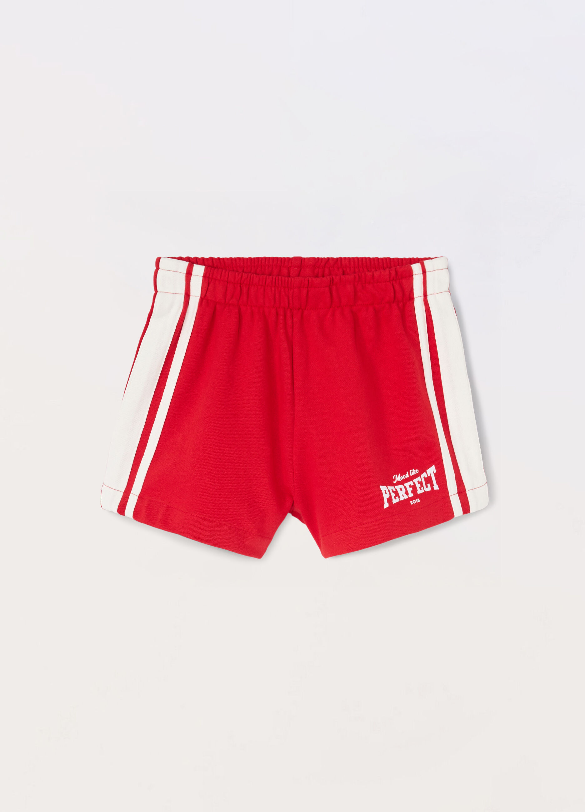 Shorts in french terry di puro cotone ragazza_0