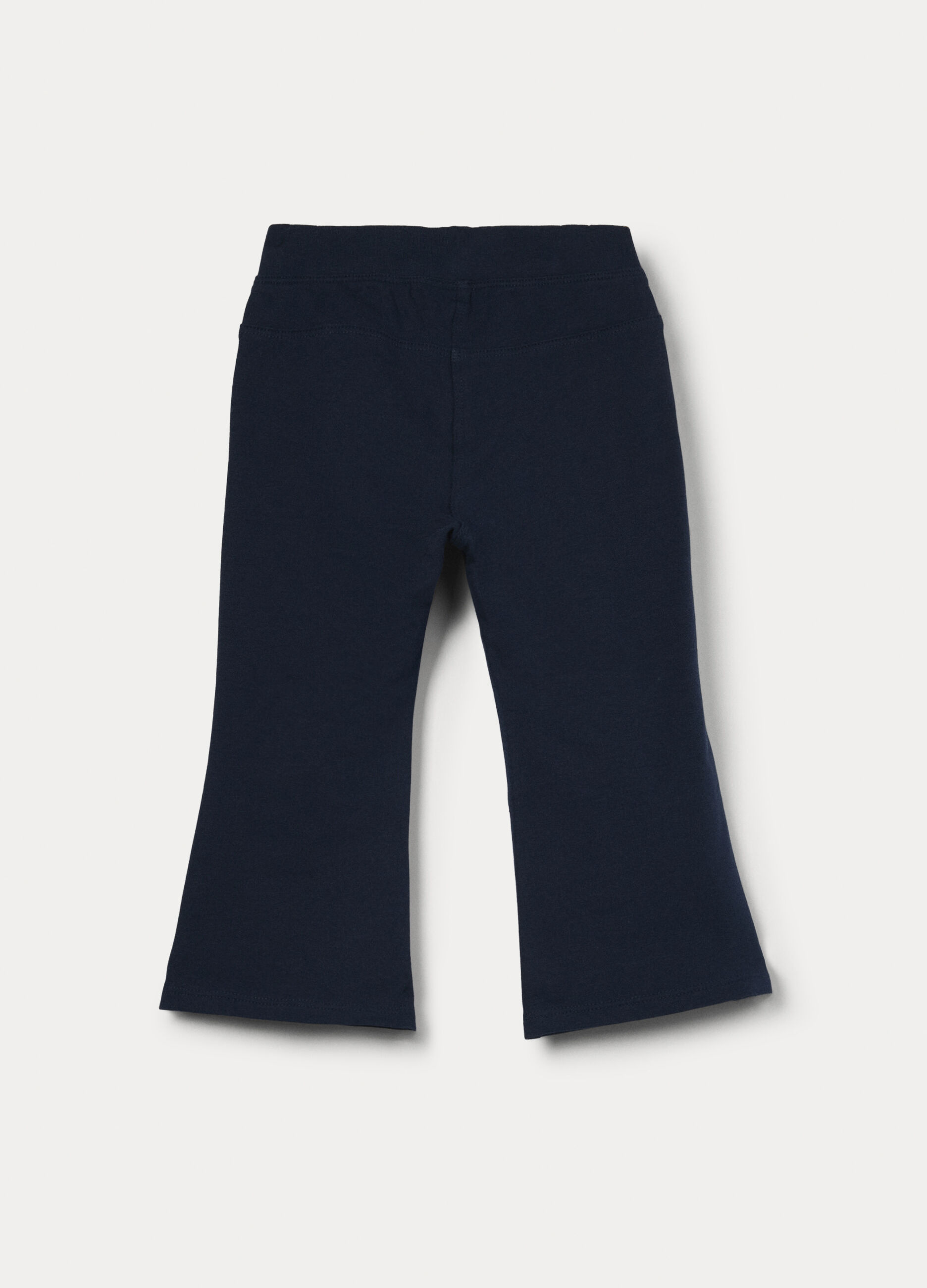 Treggings flare fit in cotone stretch bimba_1