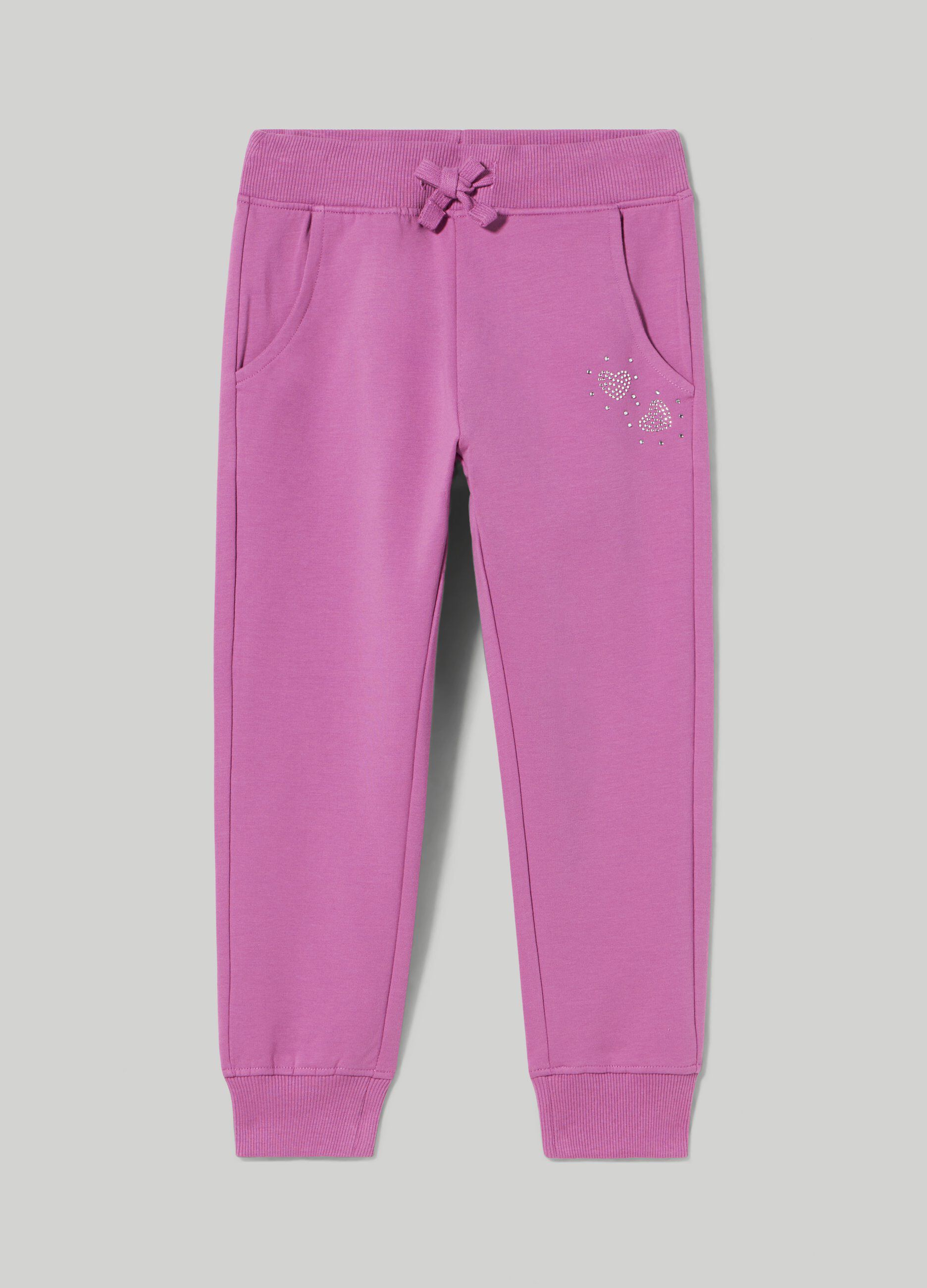 Pantaloni felpati bambina online