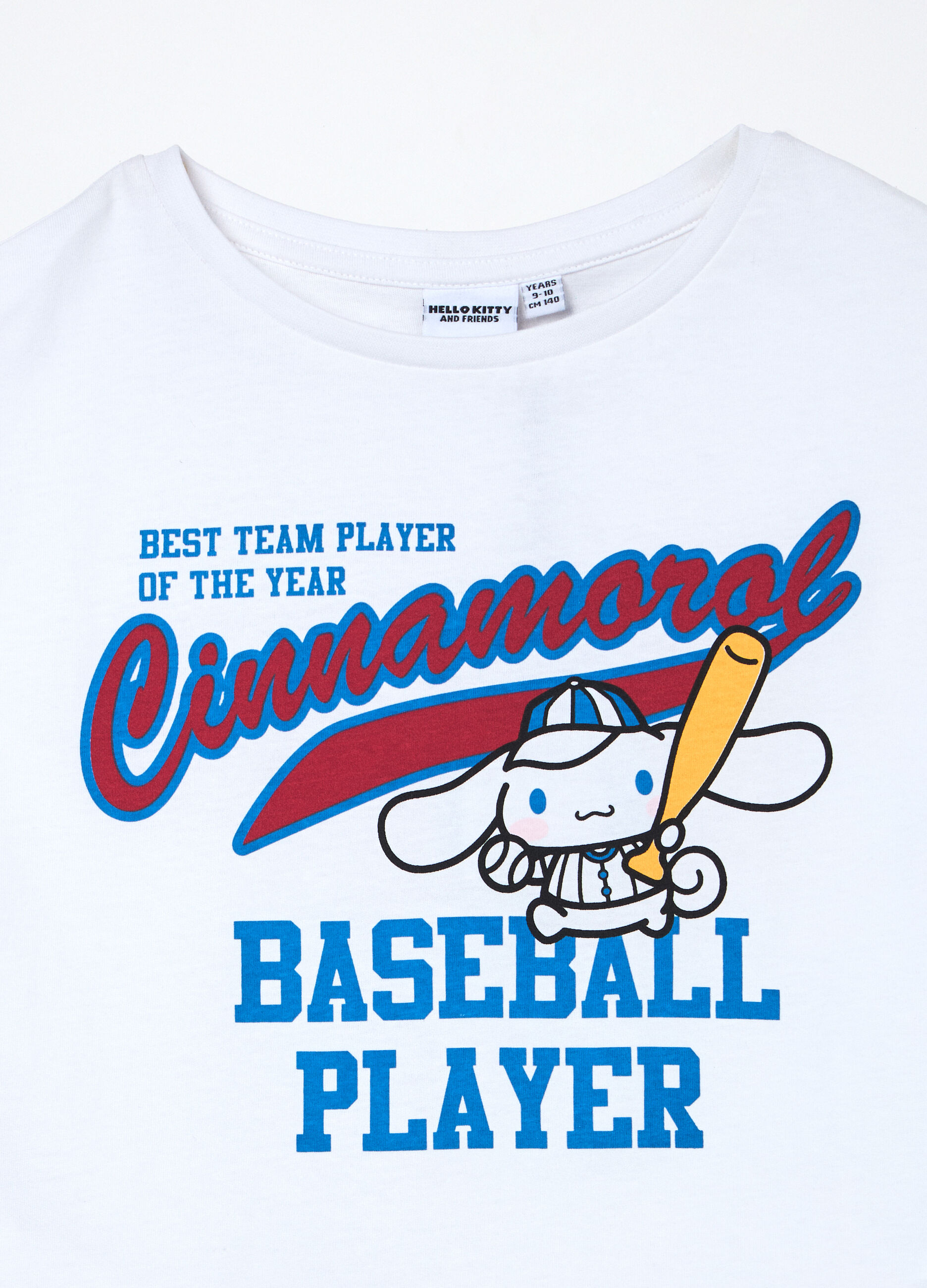 T-shirt Hello Kitty in jersey di puro cotone ragazza_2