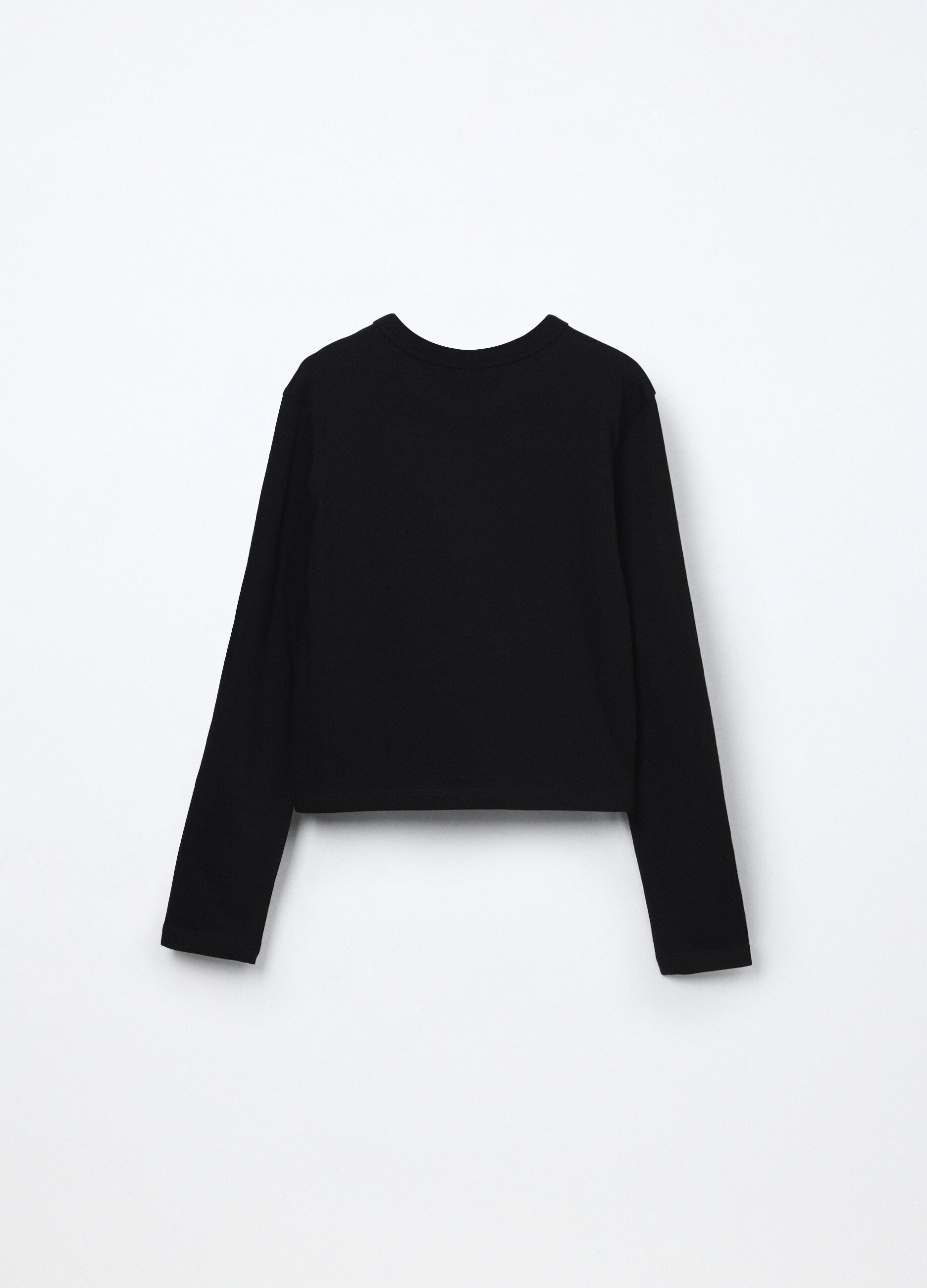 T-shirt in jersey di puro cotone ragazza_1
