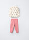 Set pigiama lungo in jersey di puro cotone _0