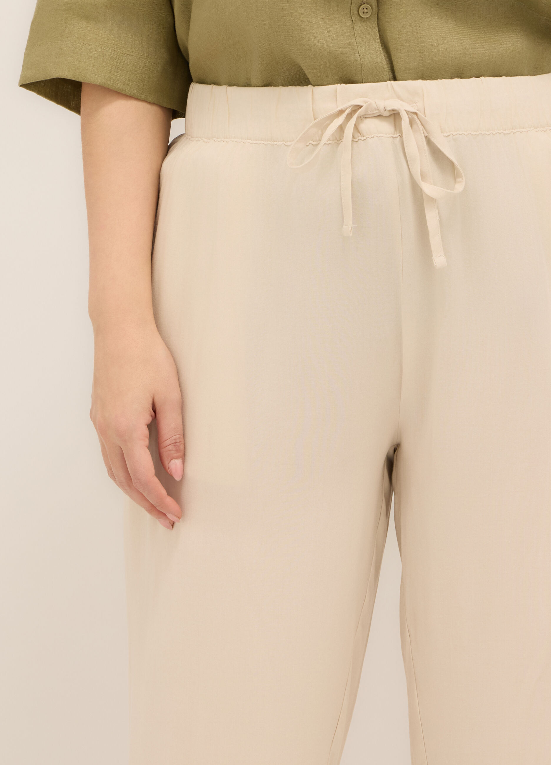 Pantaloni in pura viscosa donna curvy_2