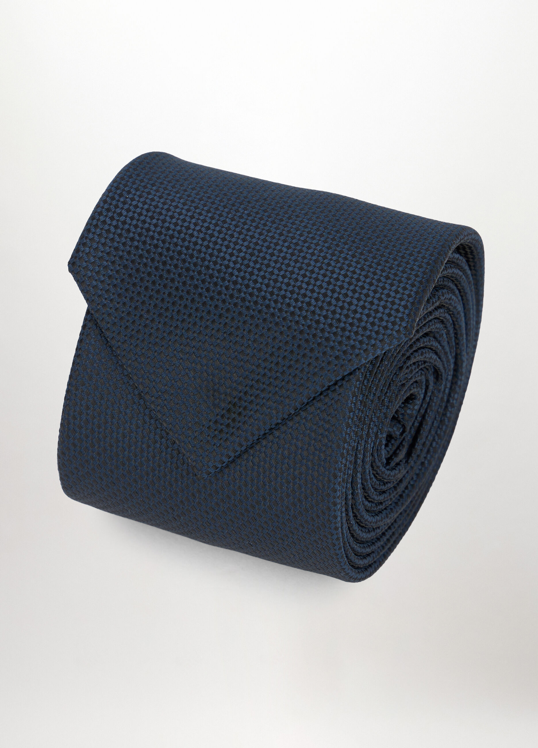 Cravatta regular con texture uomo_1