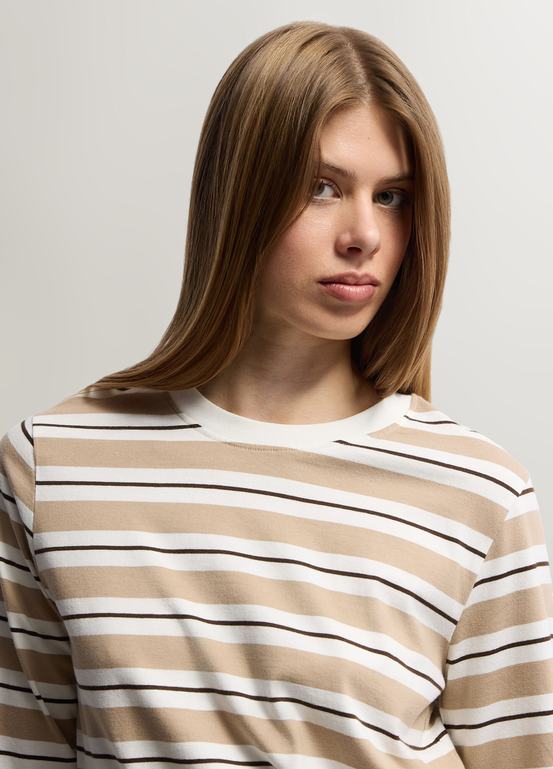 T-shirt girocollo donna_2