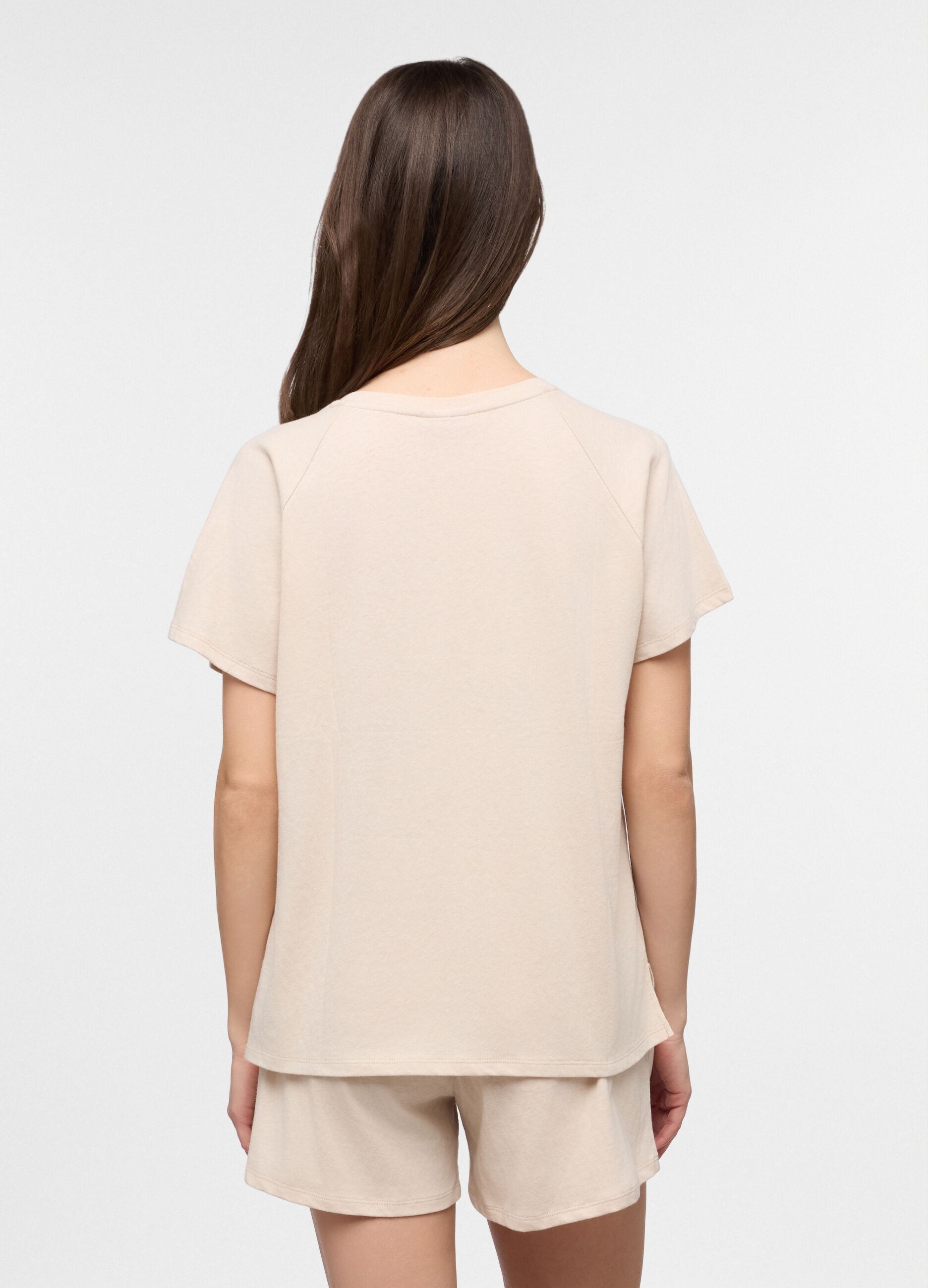 Top pigiama misto lino donna_1