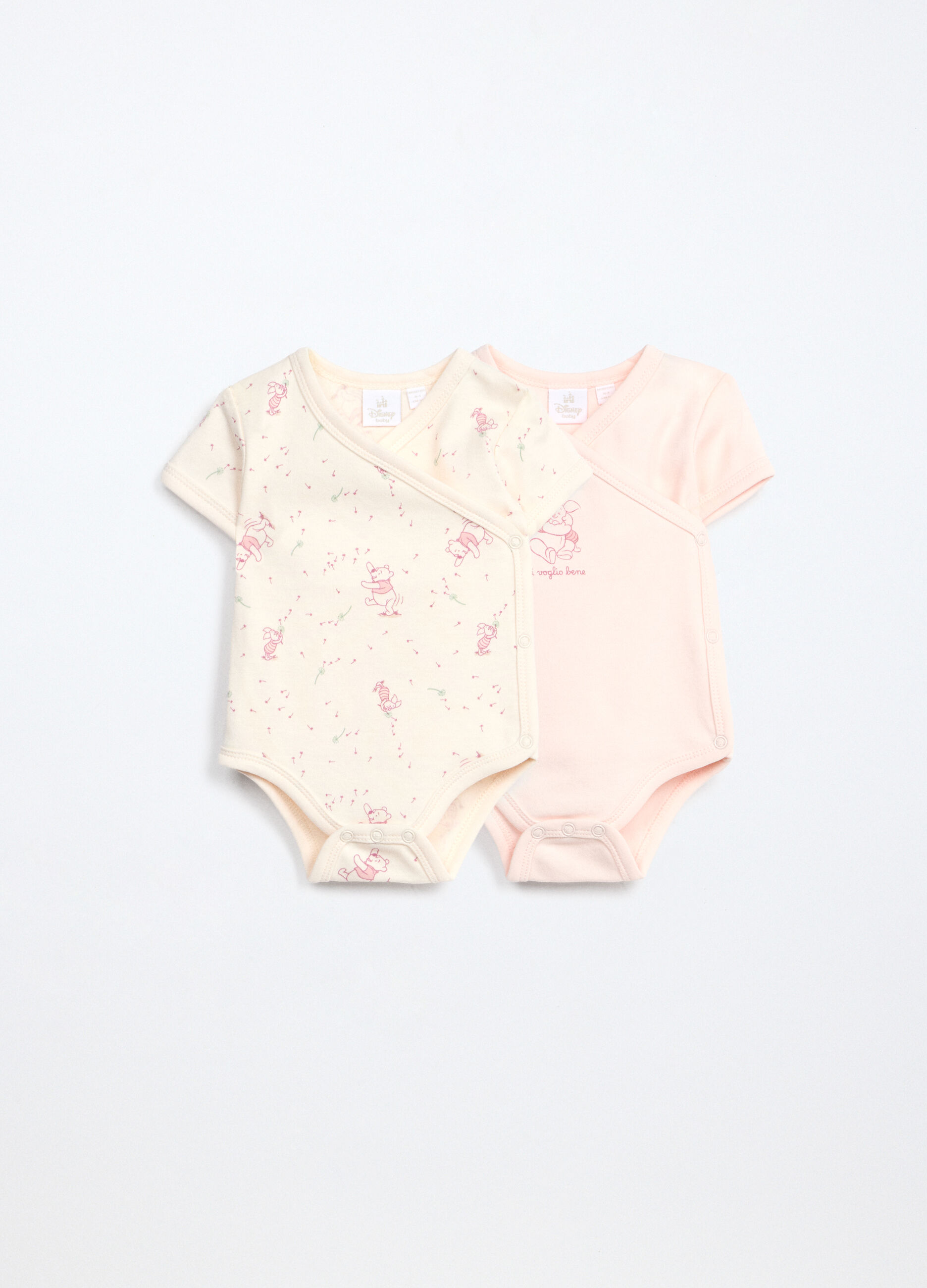 Pack 2 body in interlock di puro cotone neonata_0