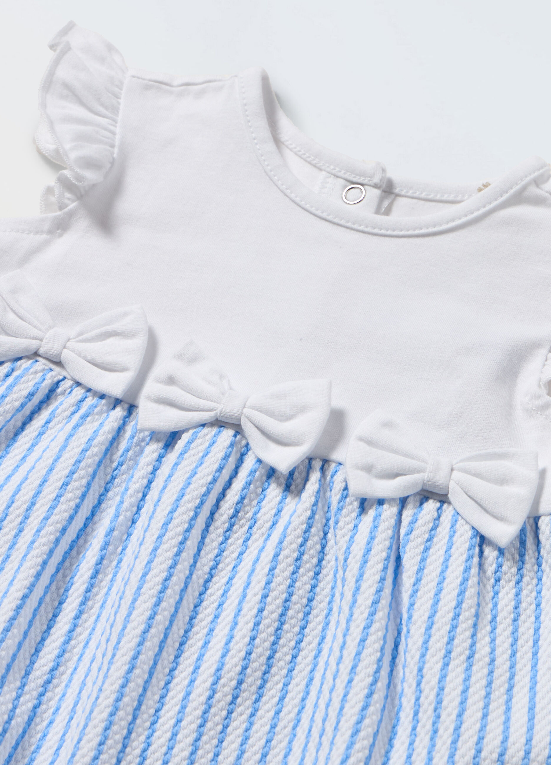 Pagliaccetto in cotone stretch neonata_1