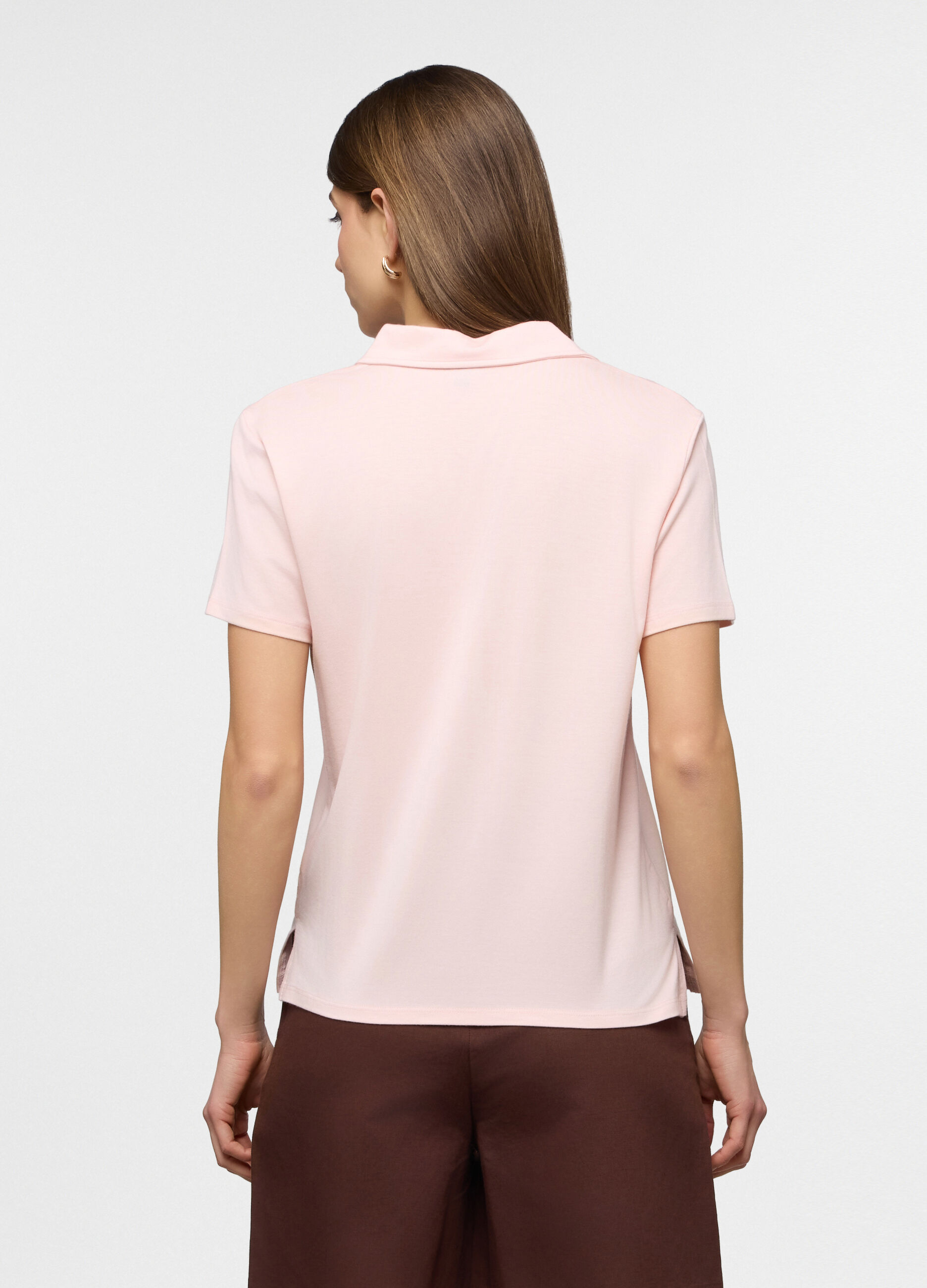 Polo in jersey stretch donna_1