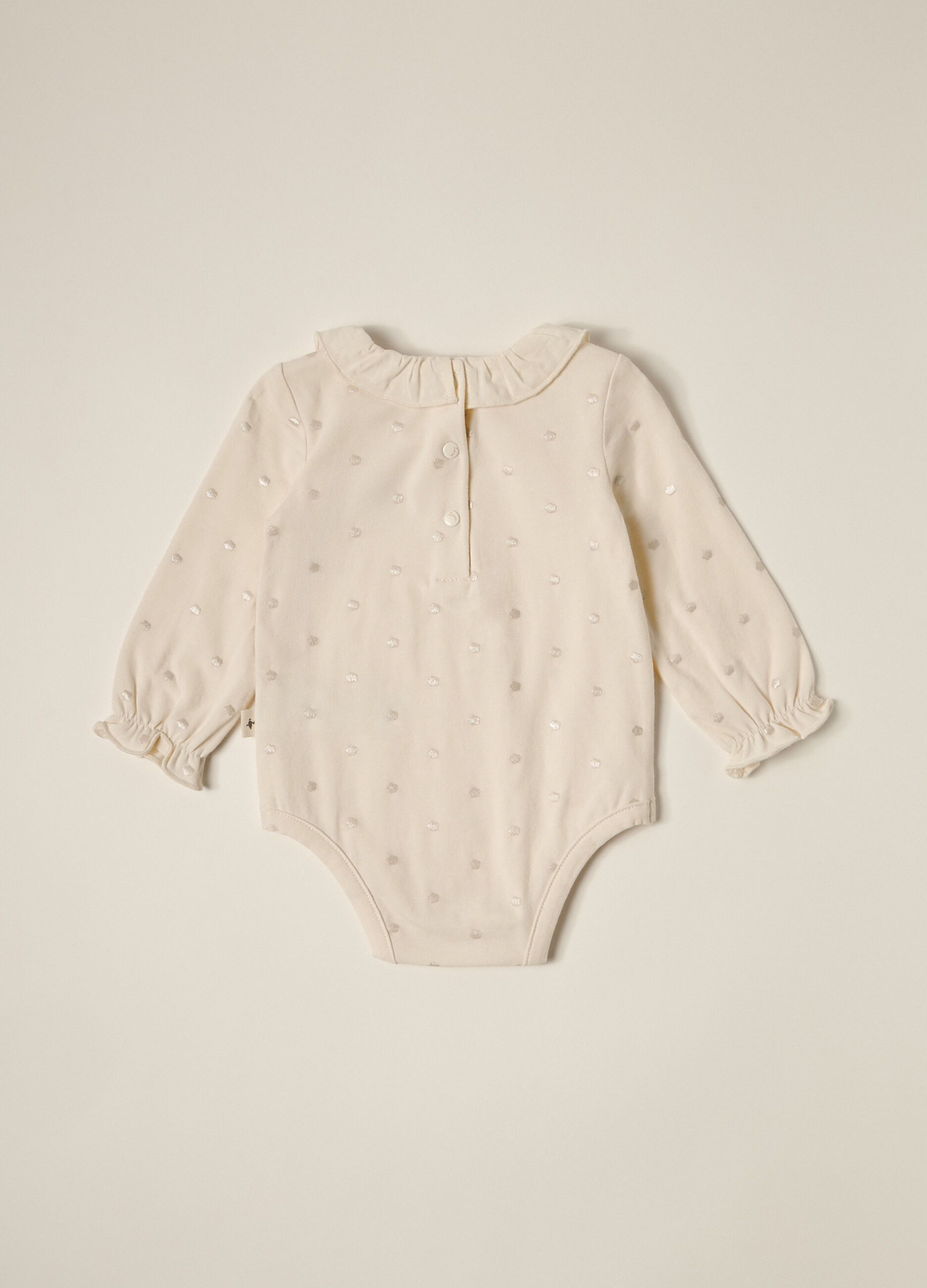 Body in jersey di cotone stretch IANA neonata_2