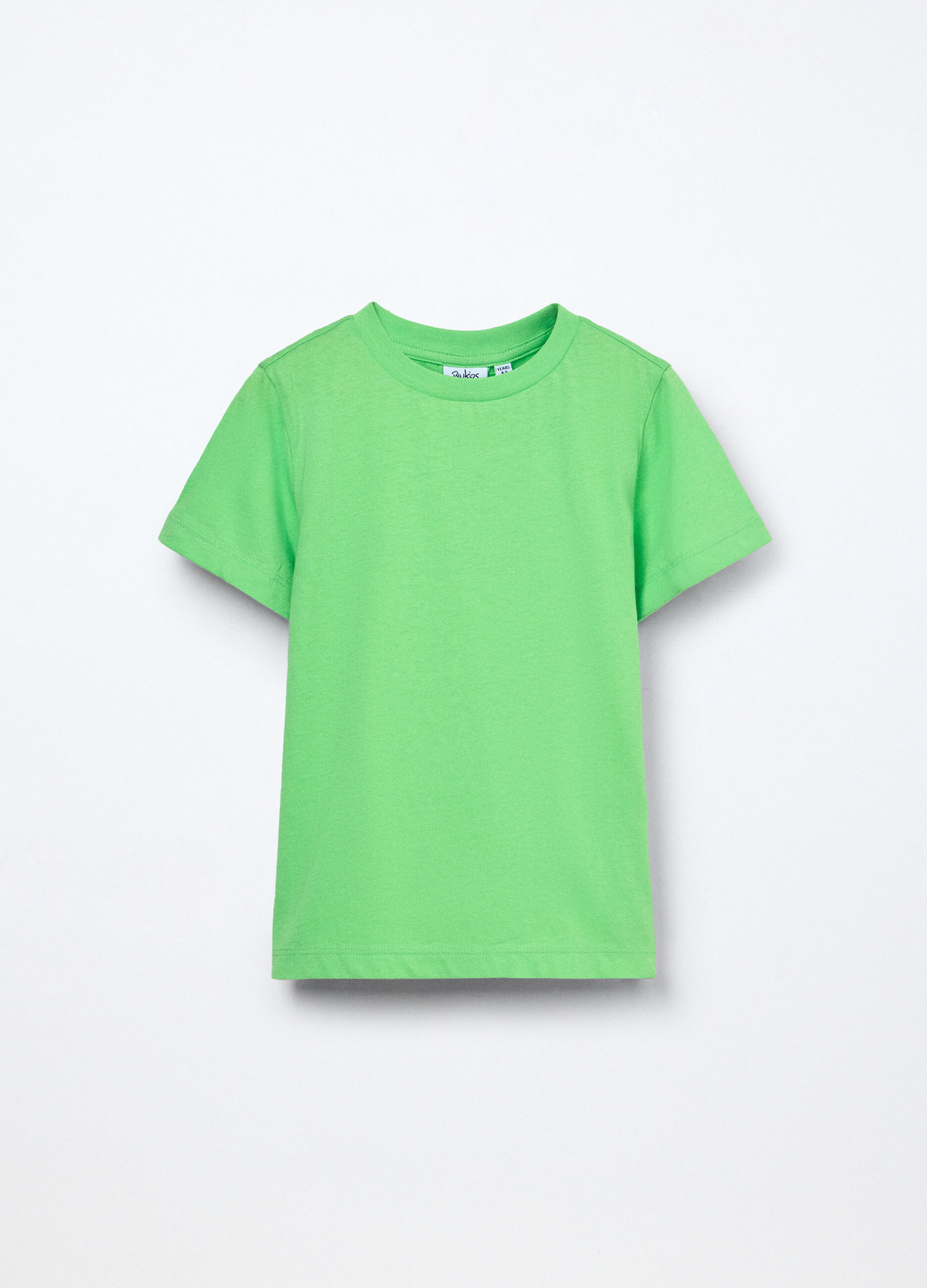 T-shirt in jersey di puro cotone bambino_0