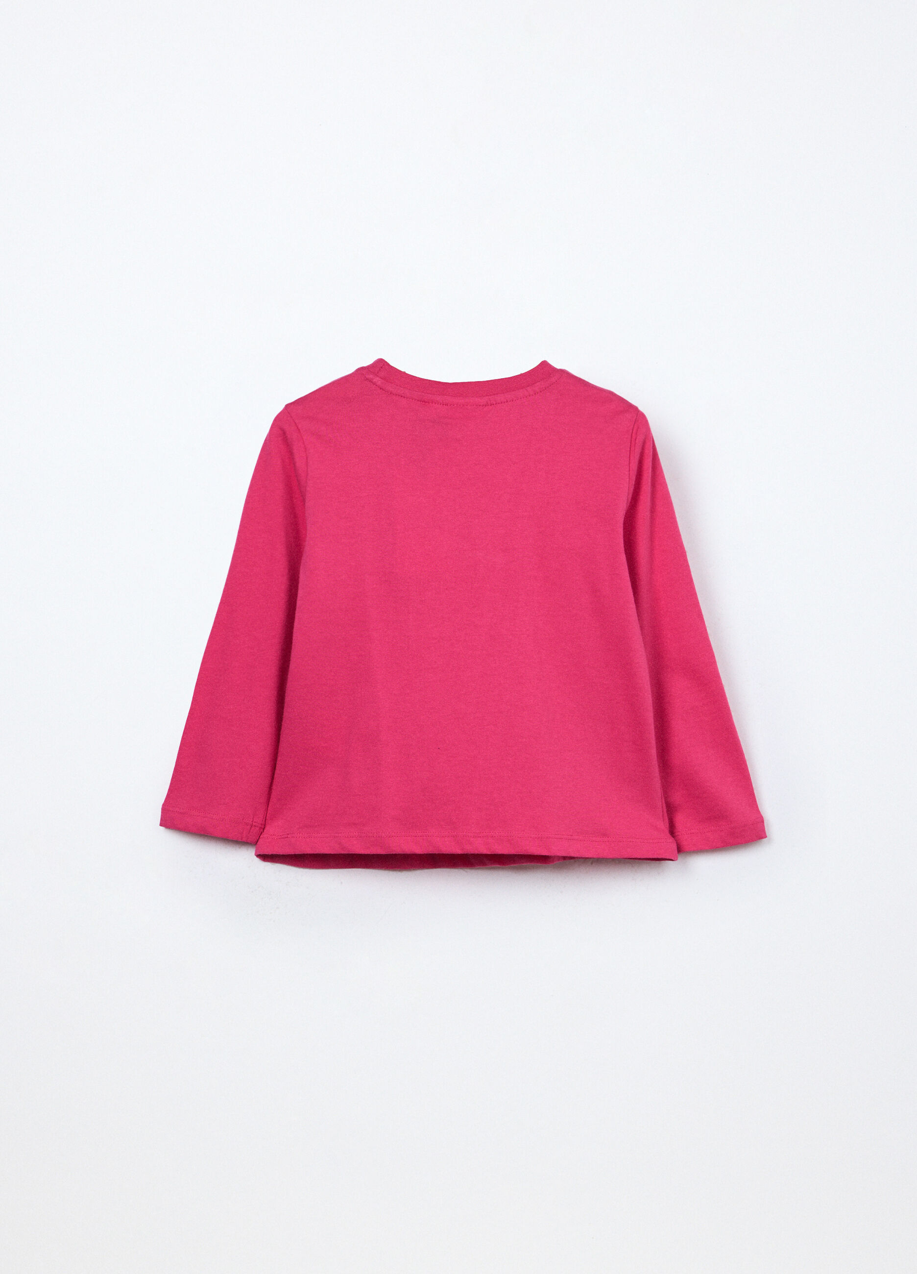 T-shirt in jersey di puro cotone bambina_1