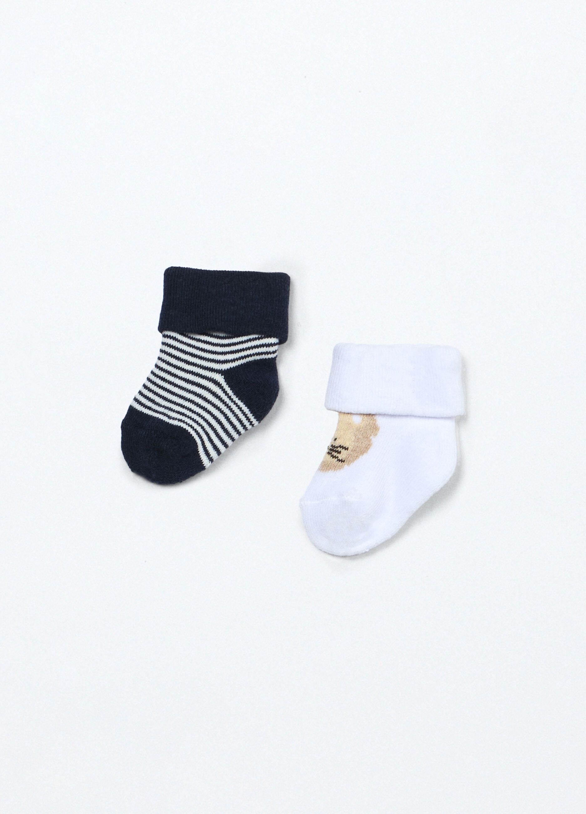 Pack 2 calze in spugna misto cotone_1