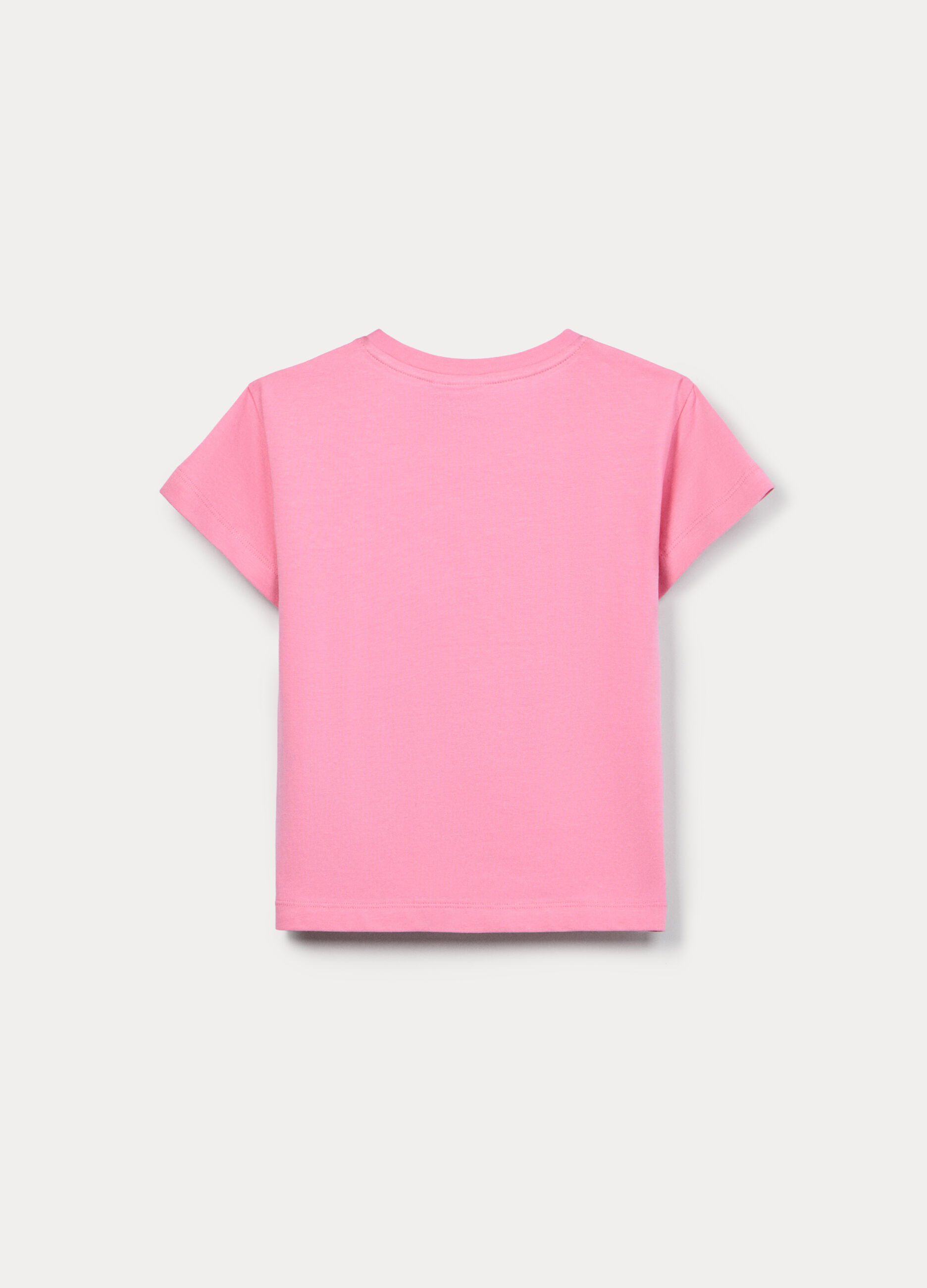T-shirt Hello Kitty in jersey di cotone stretch bambina_1