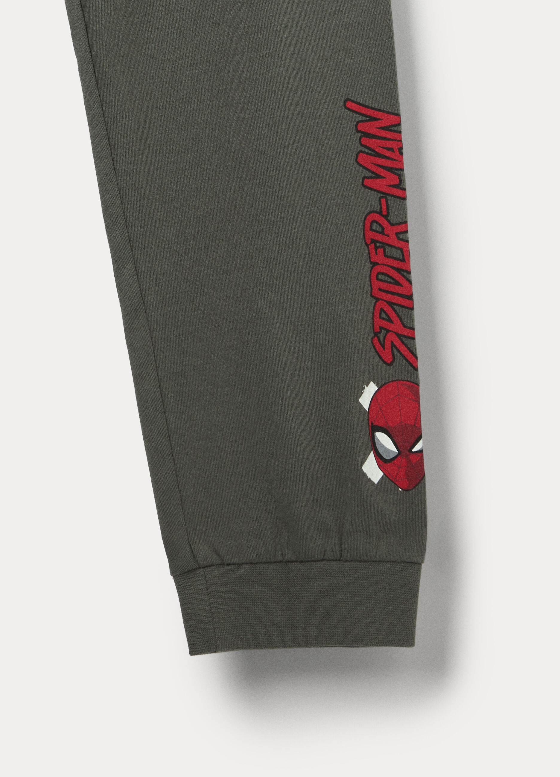 Set pigiama lungo Spiderman in jersey di puro cotone bambino_3