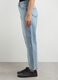 Pantaloni in denim di puro cotone mom fit donna_2