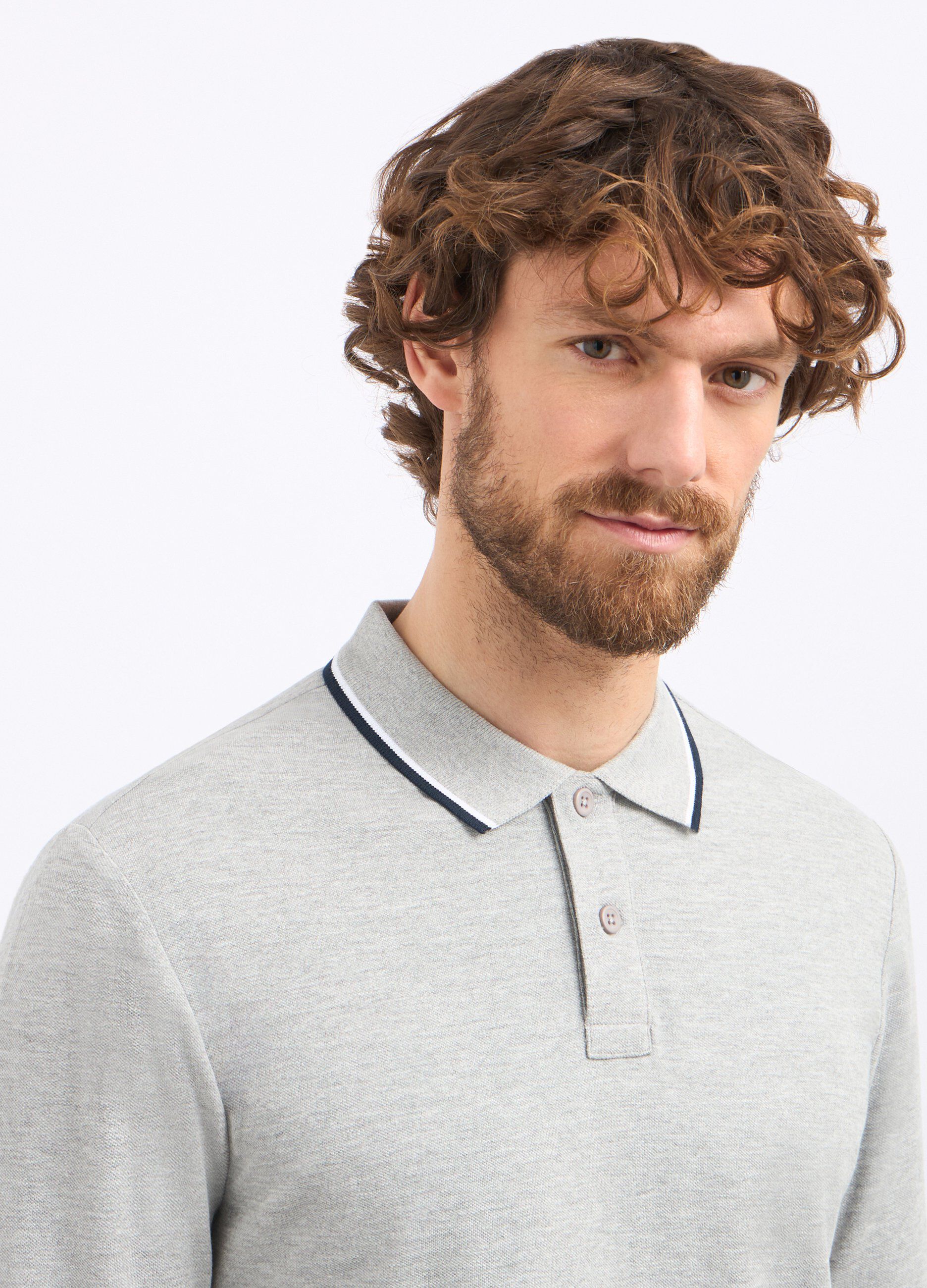 Polo in cotone piquet uomo_2