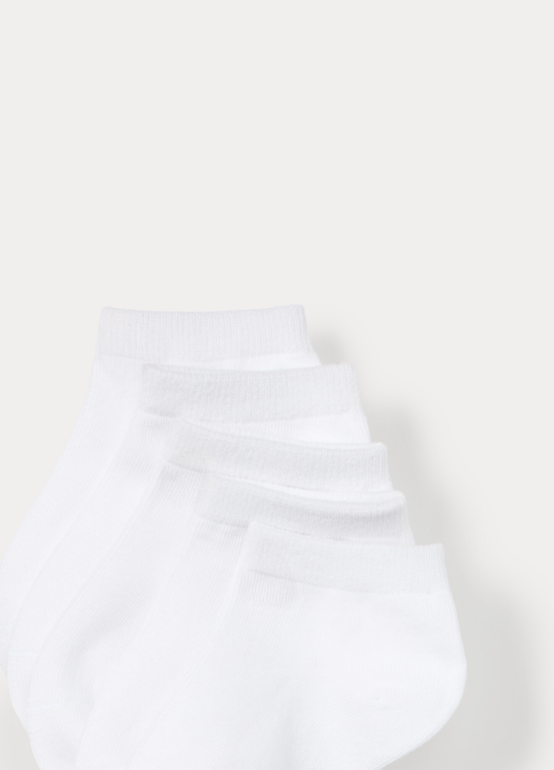Pack 5 calze corte in misto cotone stretch_2