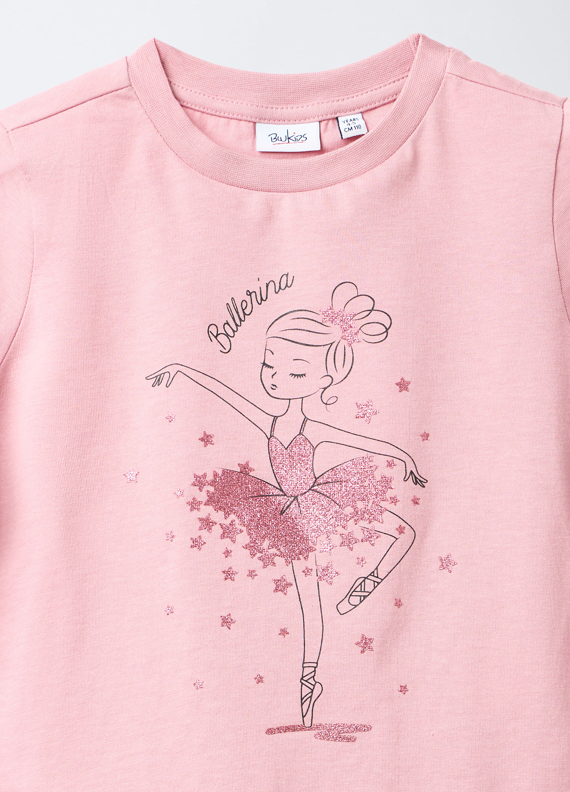 T-shirt in jersey di puro cotone bambina_2