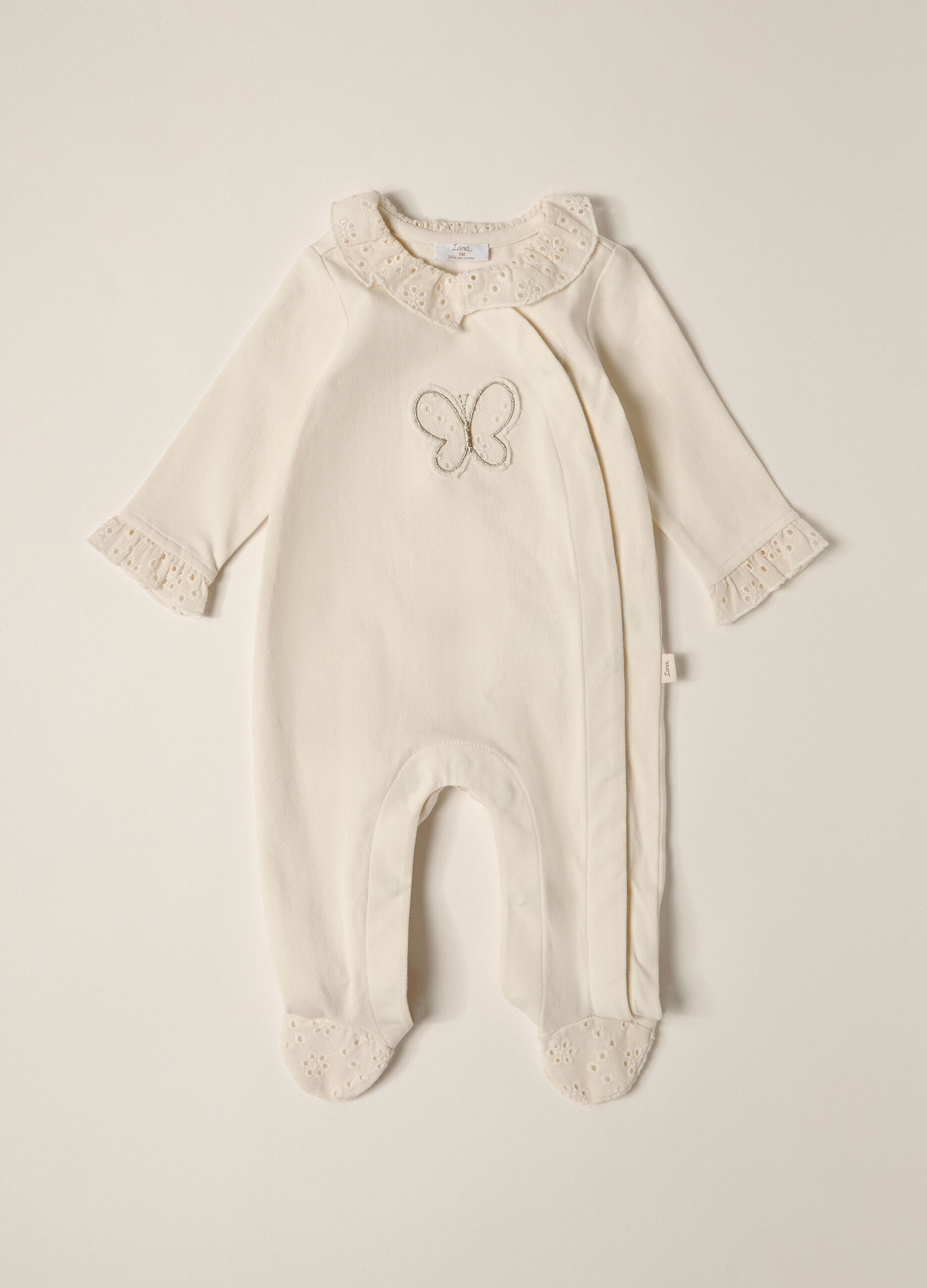 Tutina in cotone stretch IANA neonata_0
