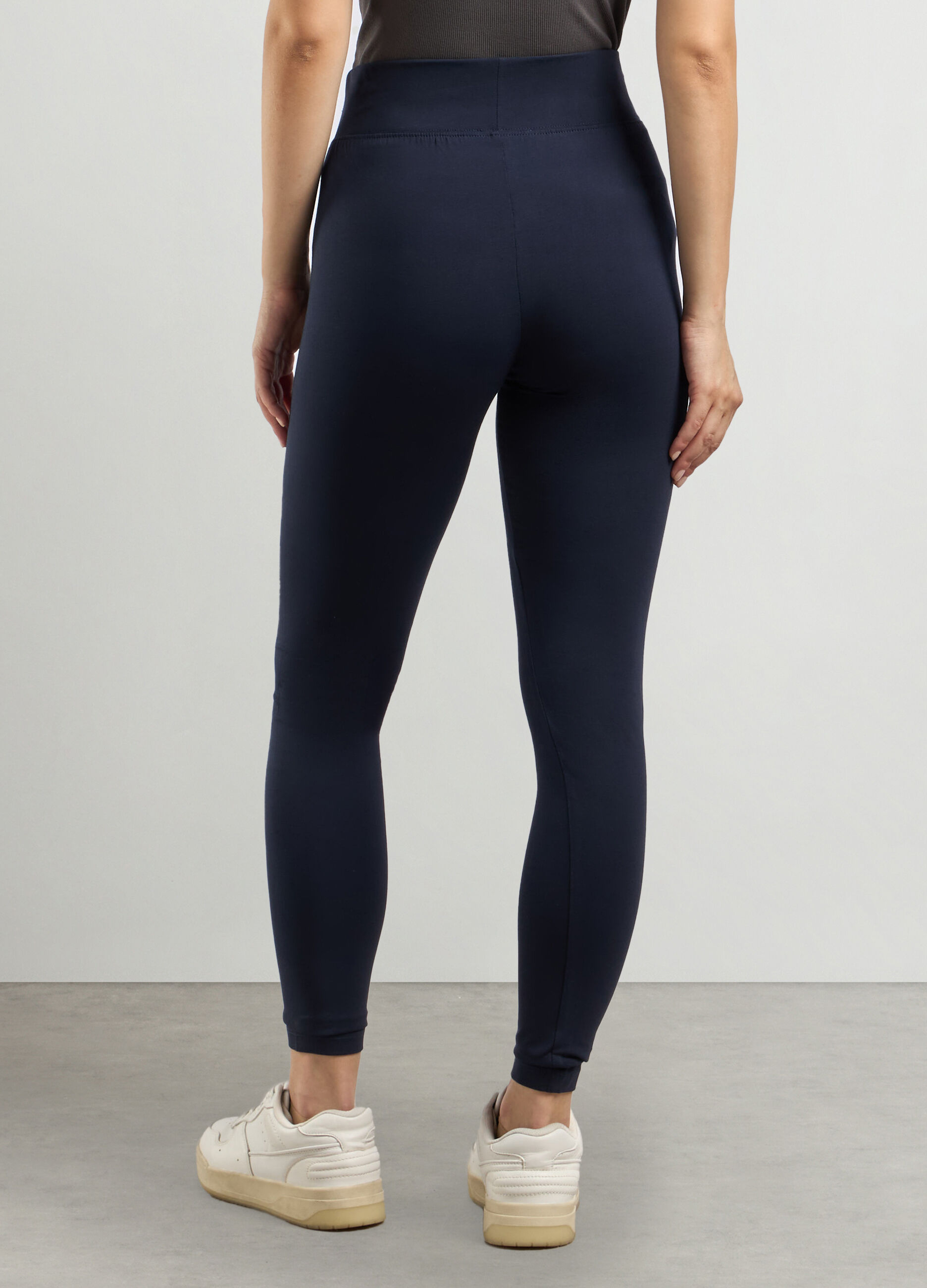 Leggings in cotone stretch donna_1