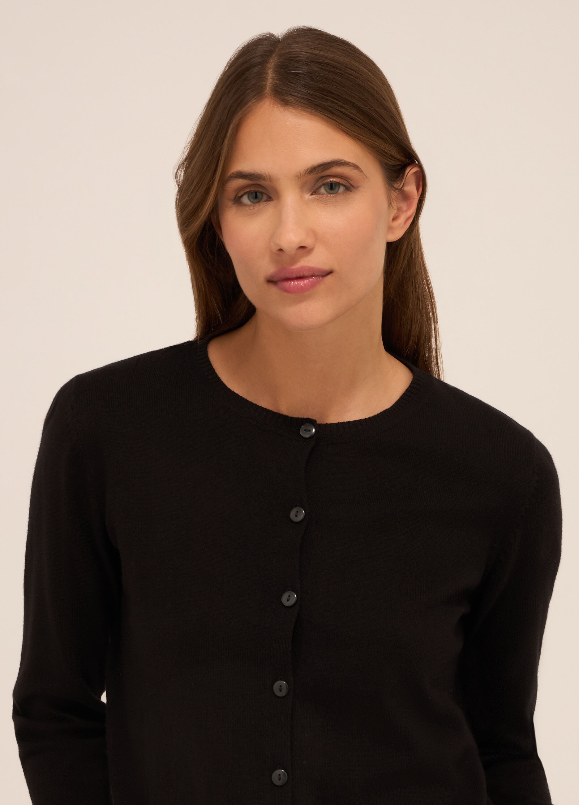 Cardigan in puro cotone donna