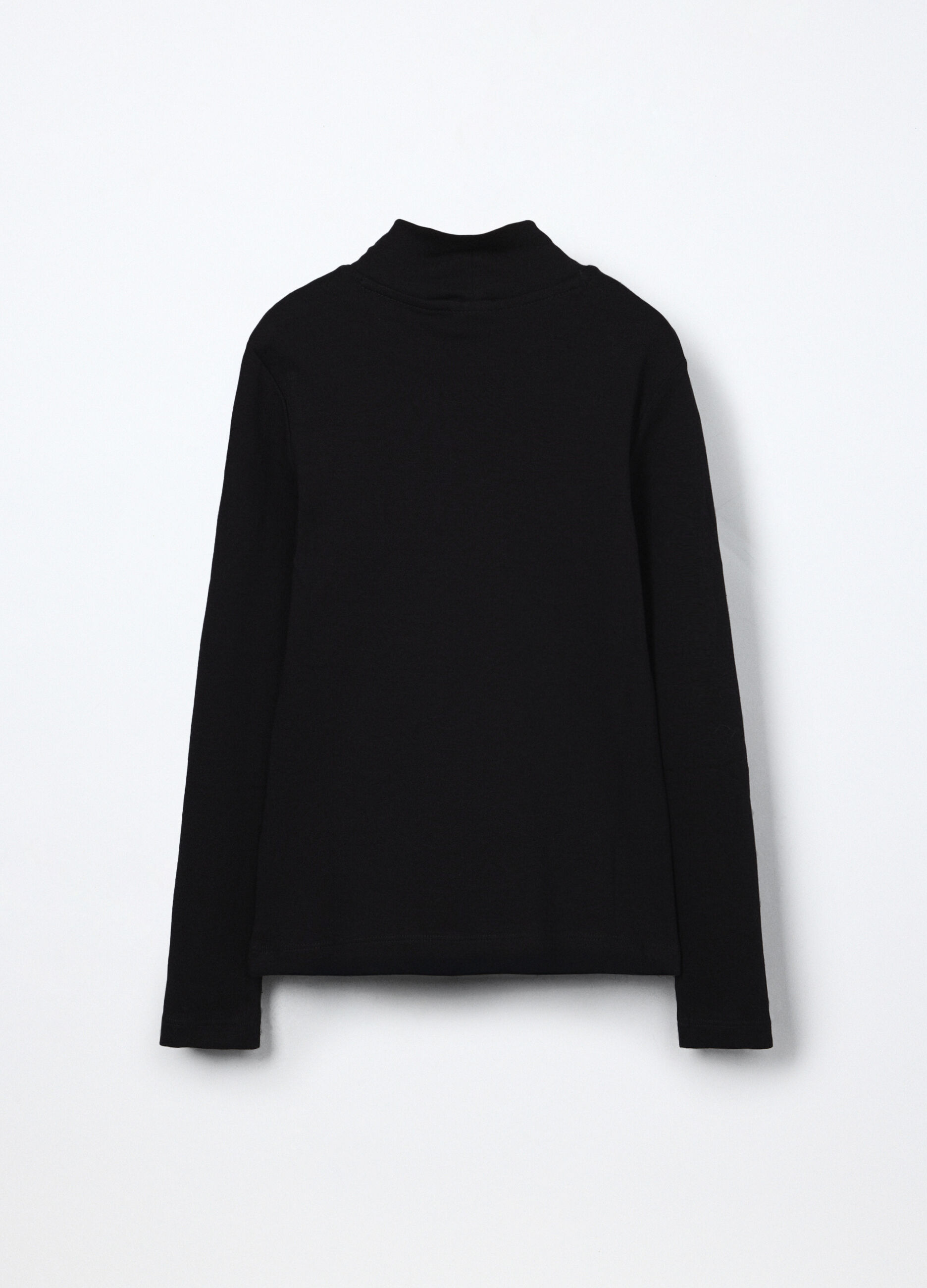 T-shirt in interlock di puro cotone ragazza_1