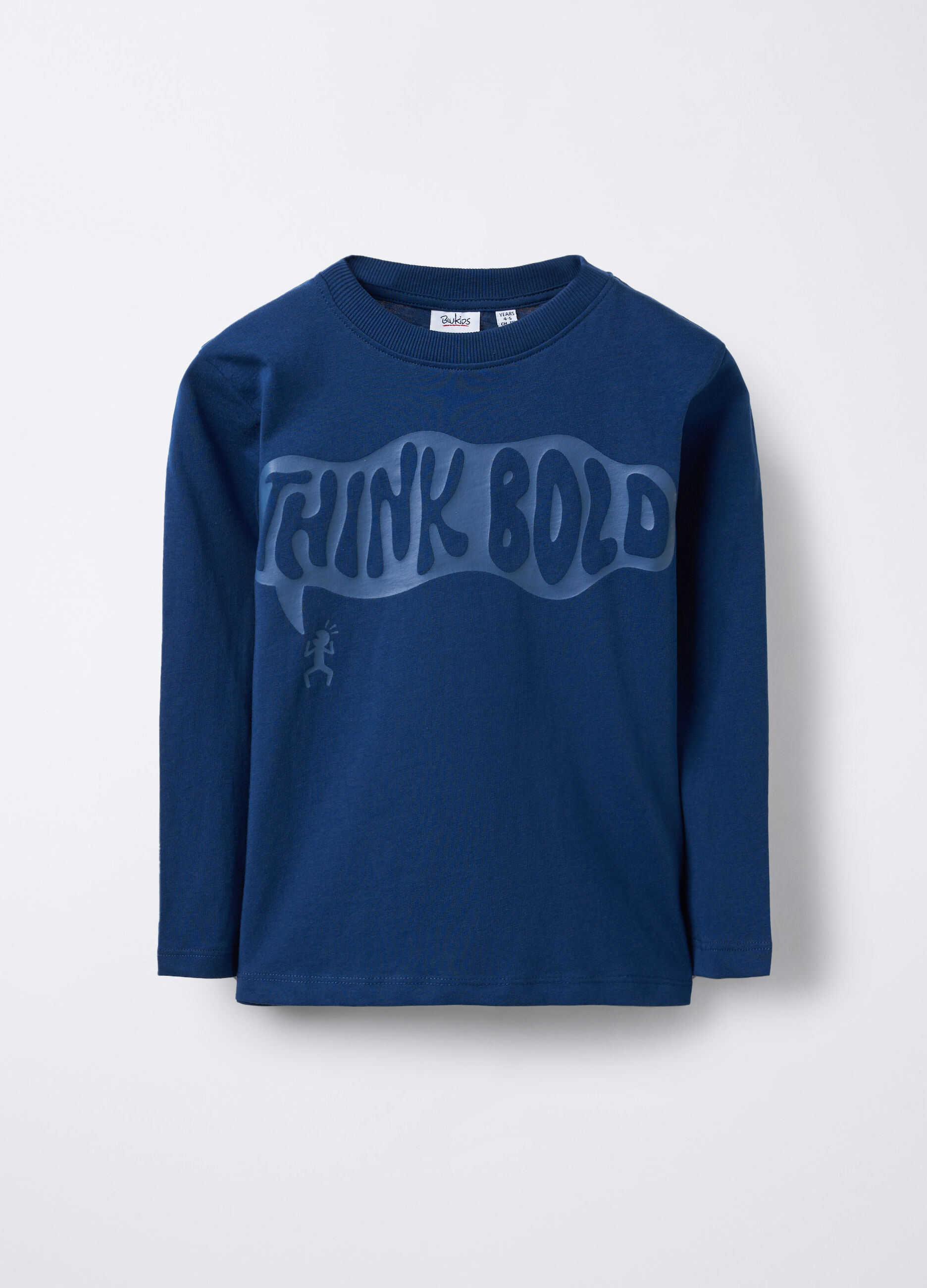 T-shirt girocollo in jersey di puro cotone bambino_0