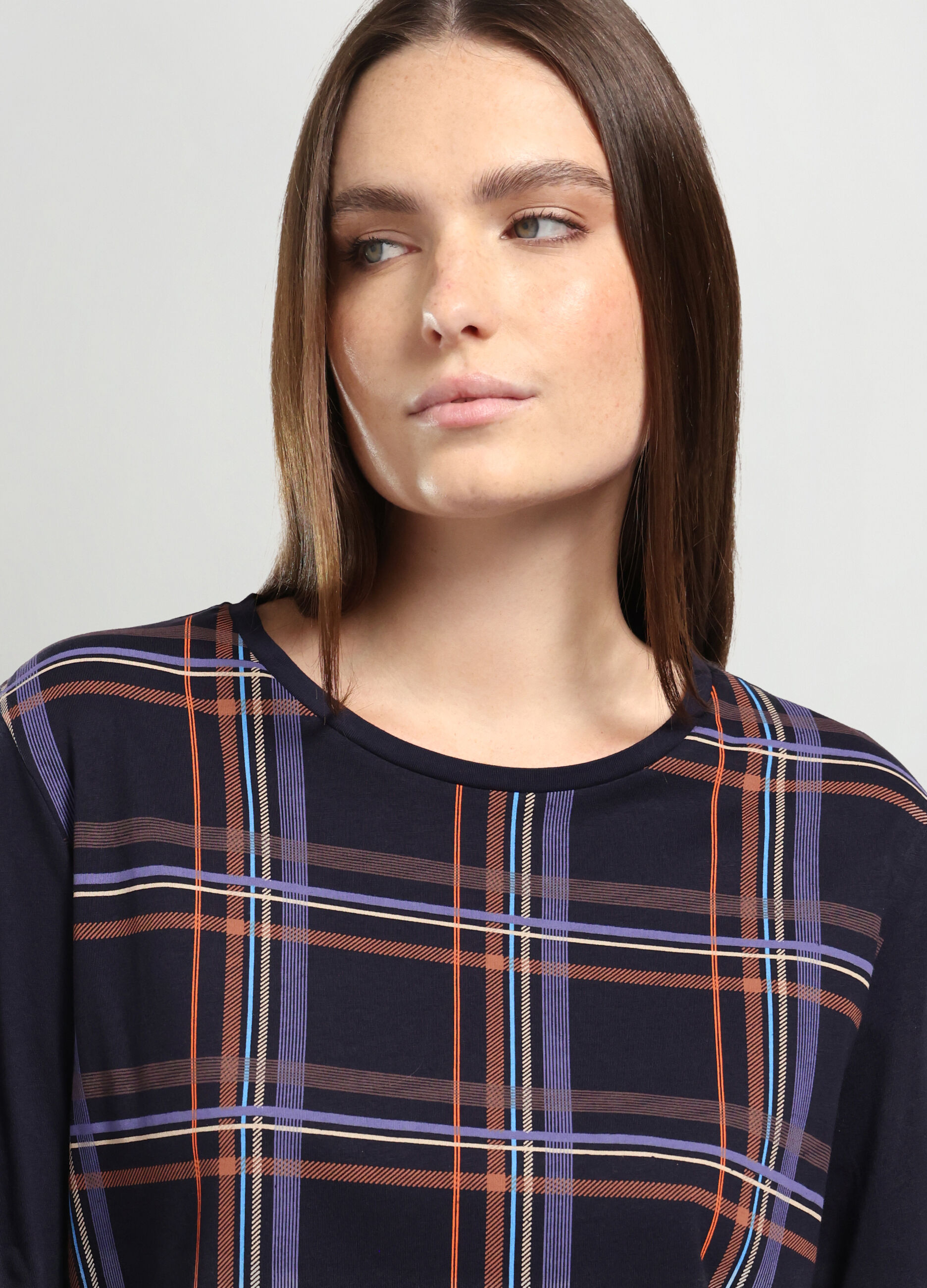T-shirt in puro cotone donna curvy_2