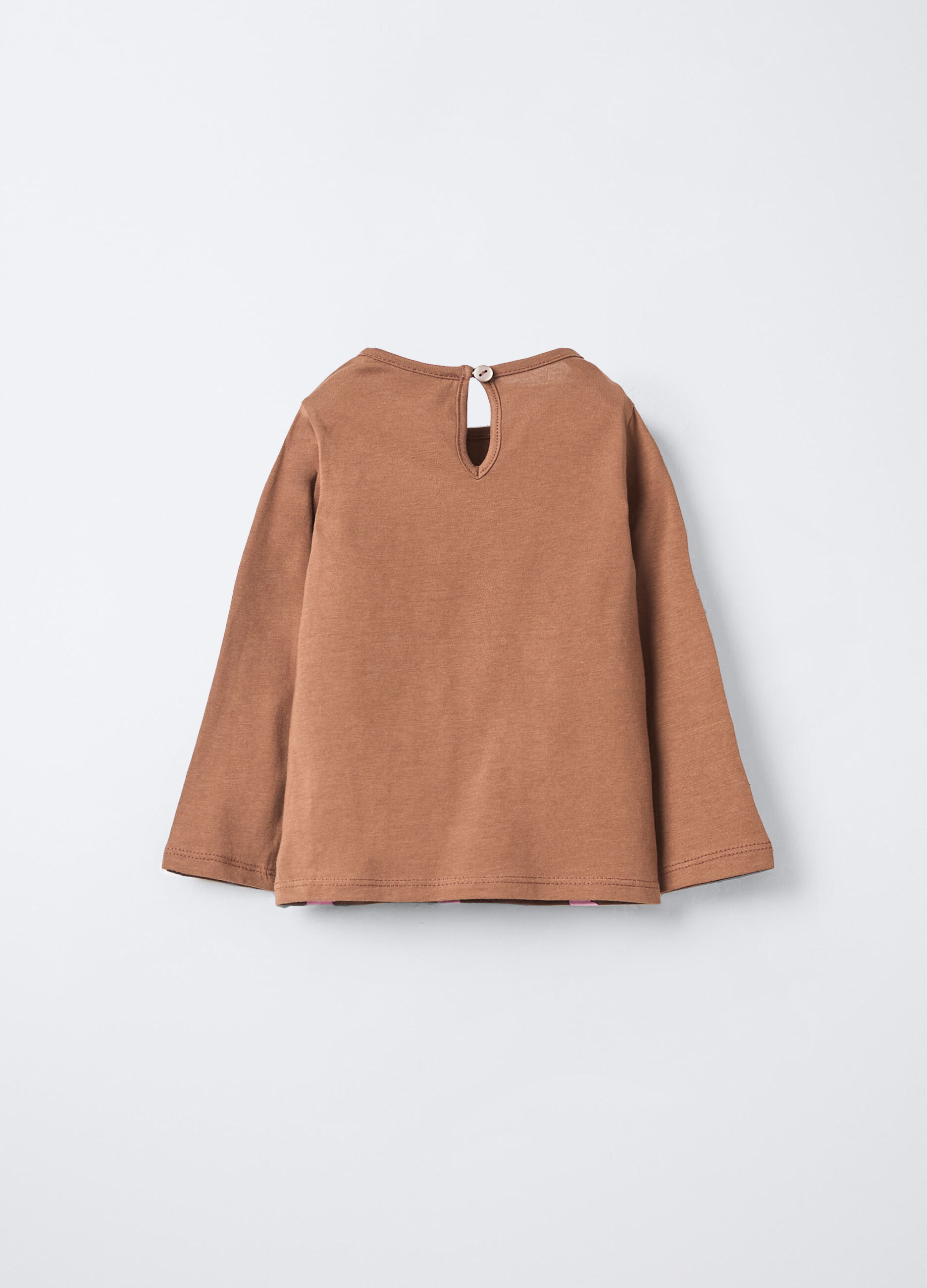T-shirt in jersey di puro cotone bimba_1