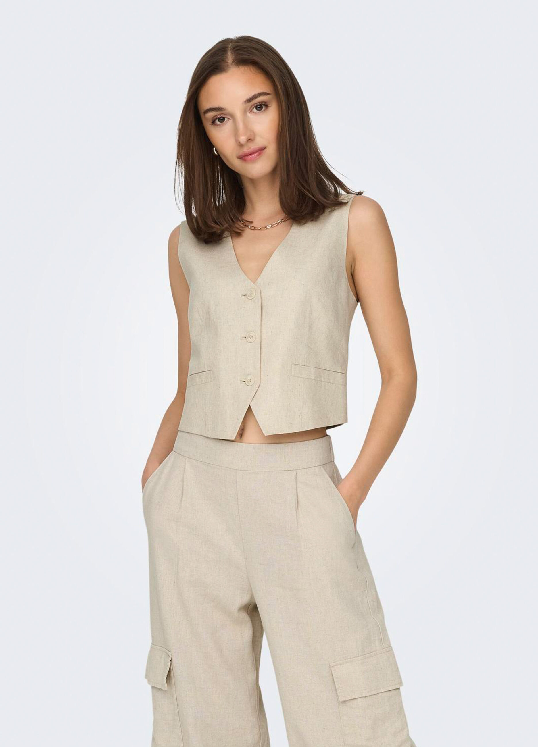 Top smanicato donna_2