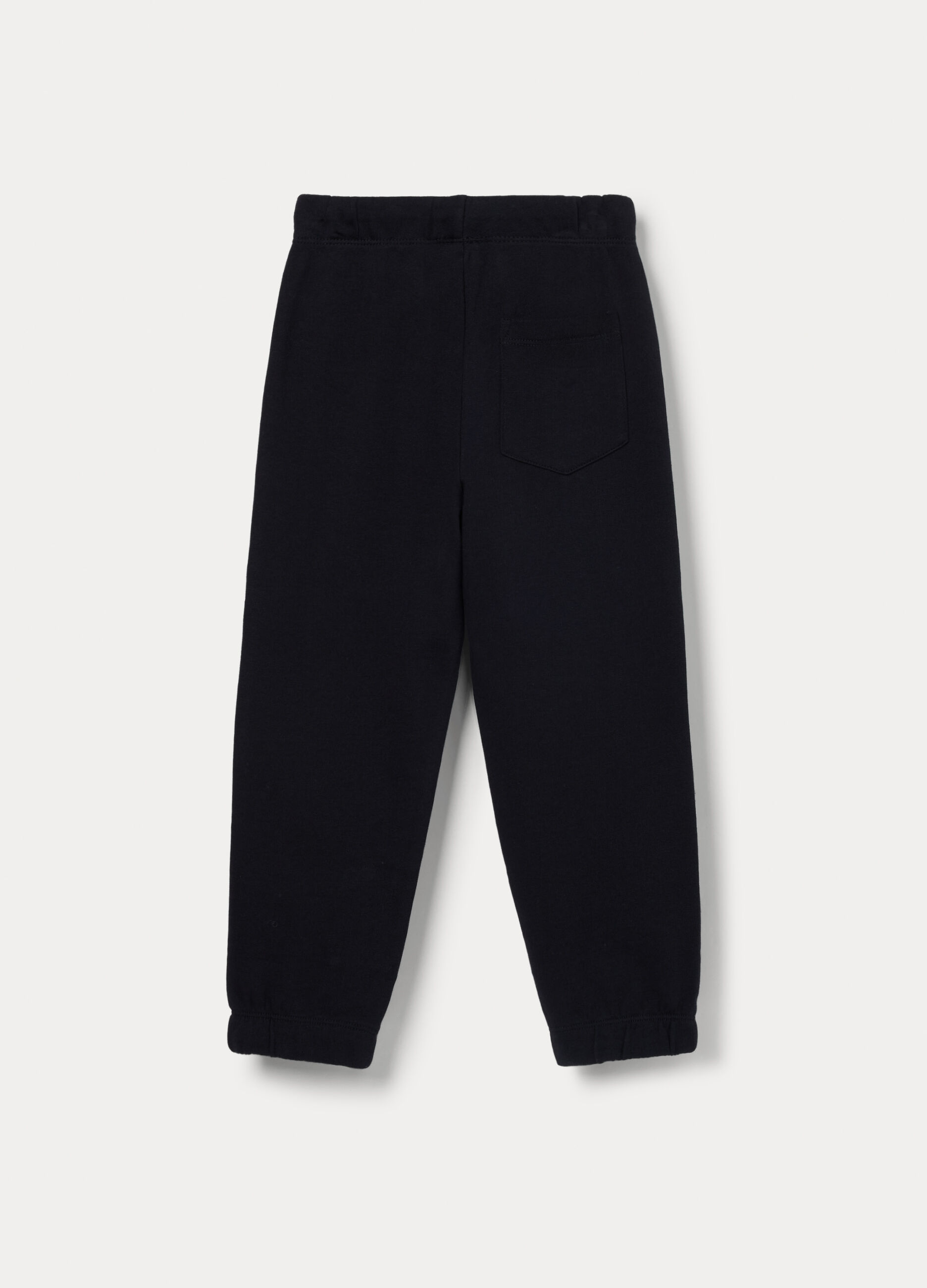 Jogger in french terry di puro cotone bambino_1