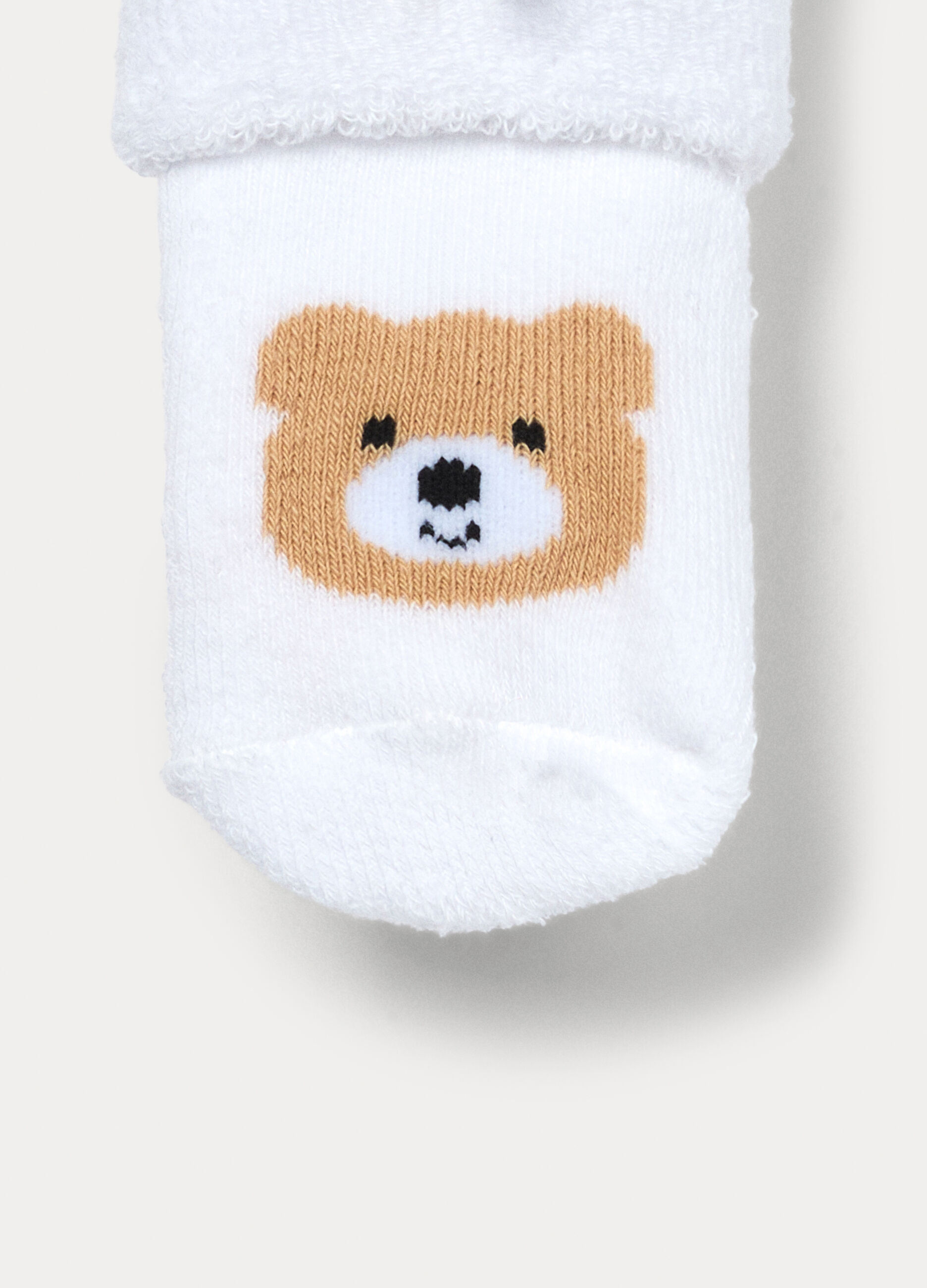 Pack 3 calze antiscivolo in spugna misto cotone _4