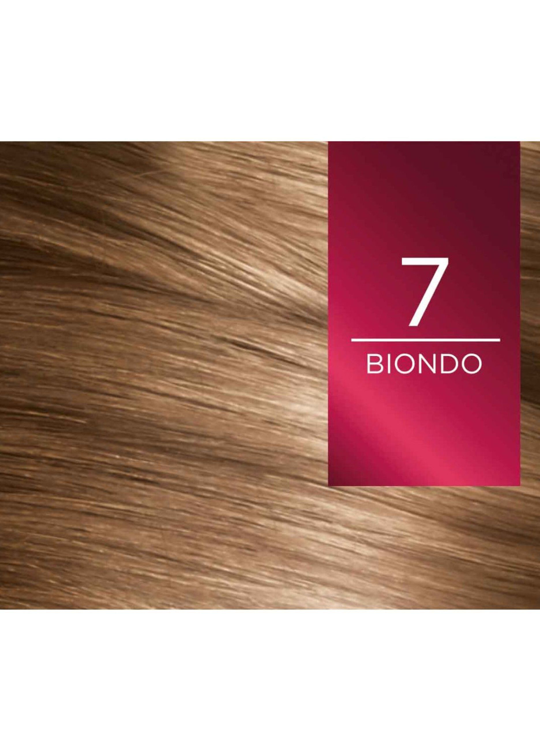 L'Oréal Paris Tinta Capelli Excellence, Copre i capelli bianchi, colore ricco, luminoso e a lunga durata, 7 Biondo._4