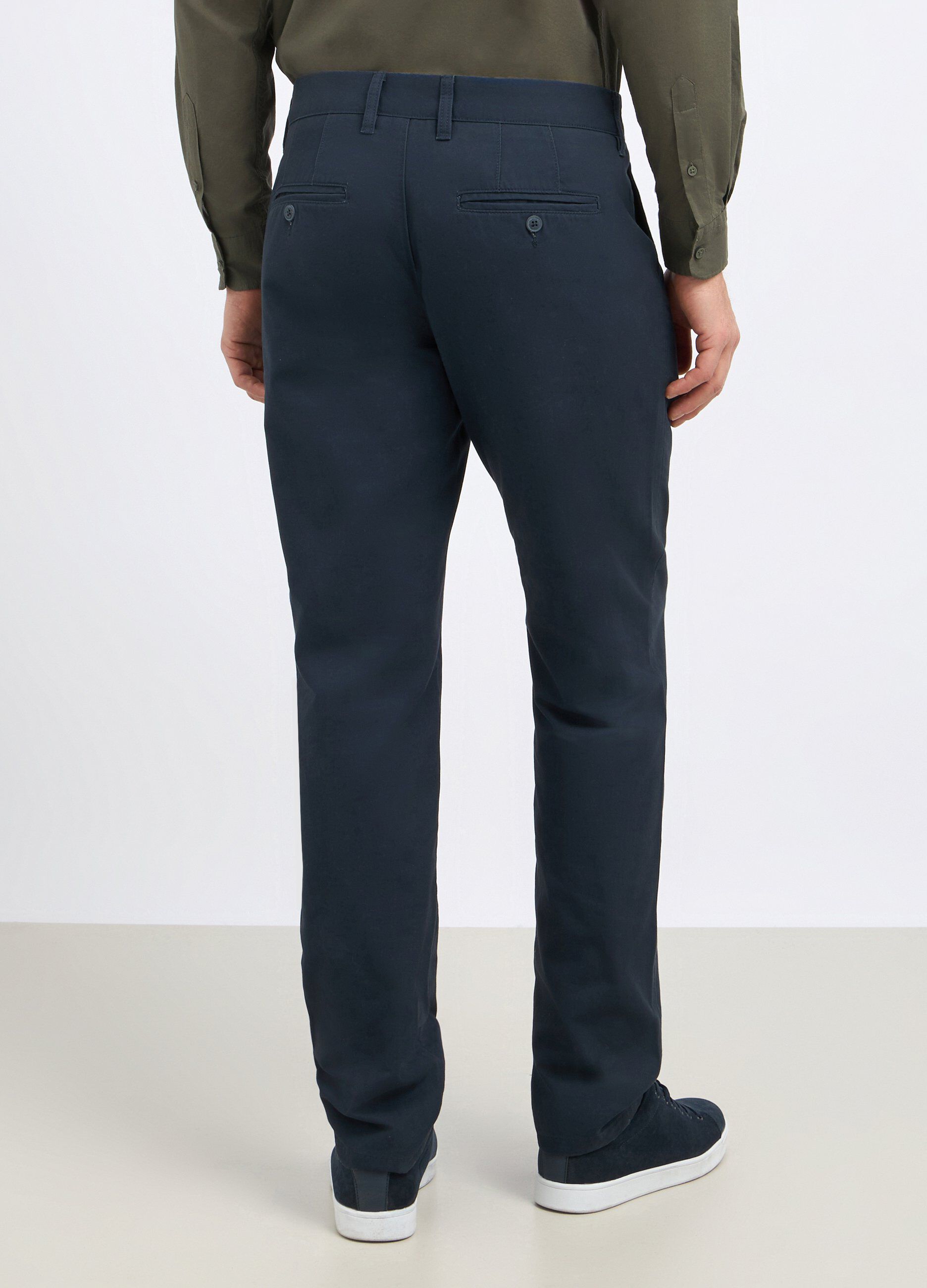 Pantaloni chino in puro cotone uomo_1