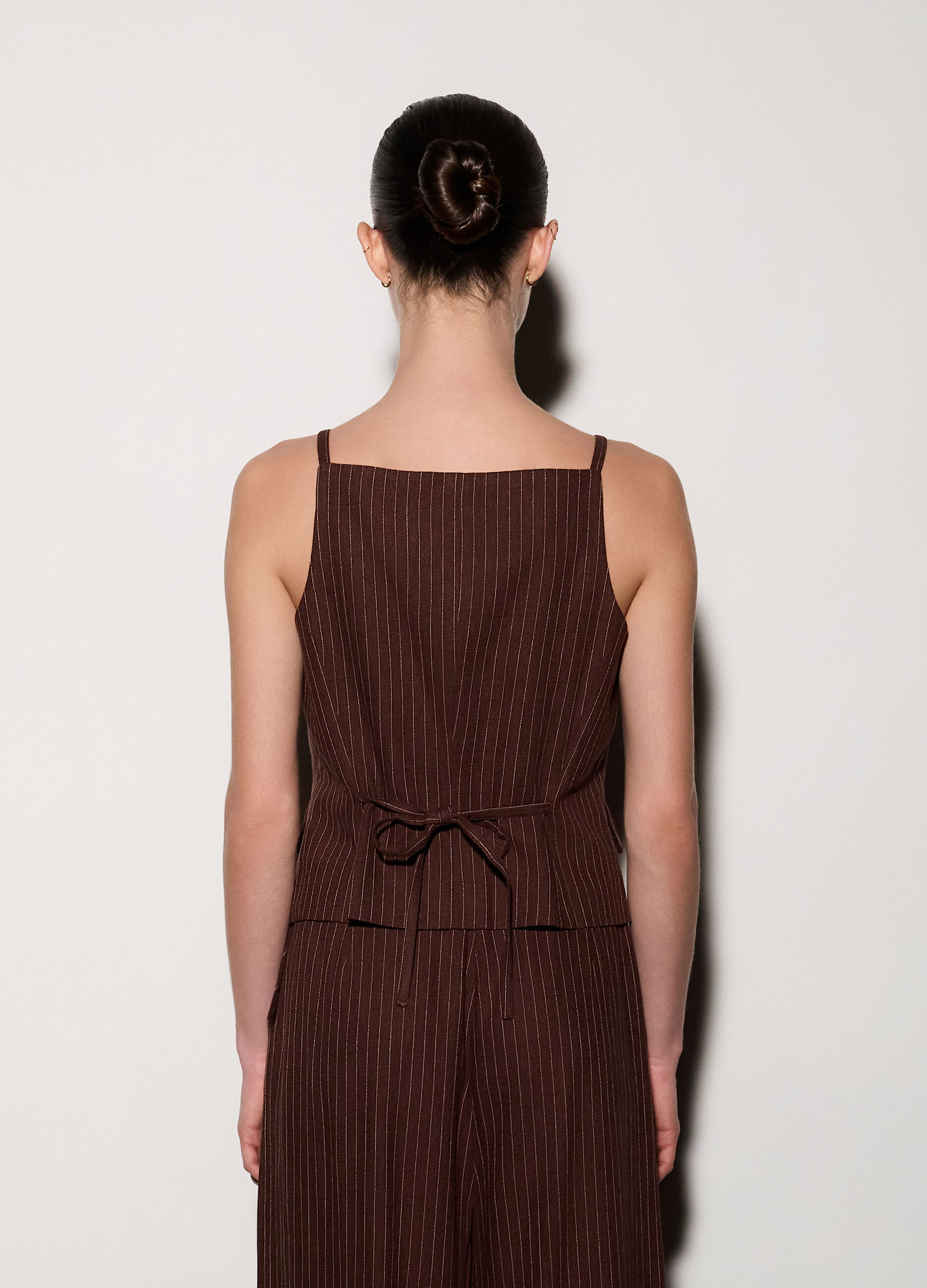 Gilet con scollo dritto donna_2