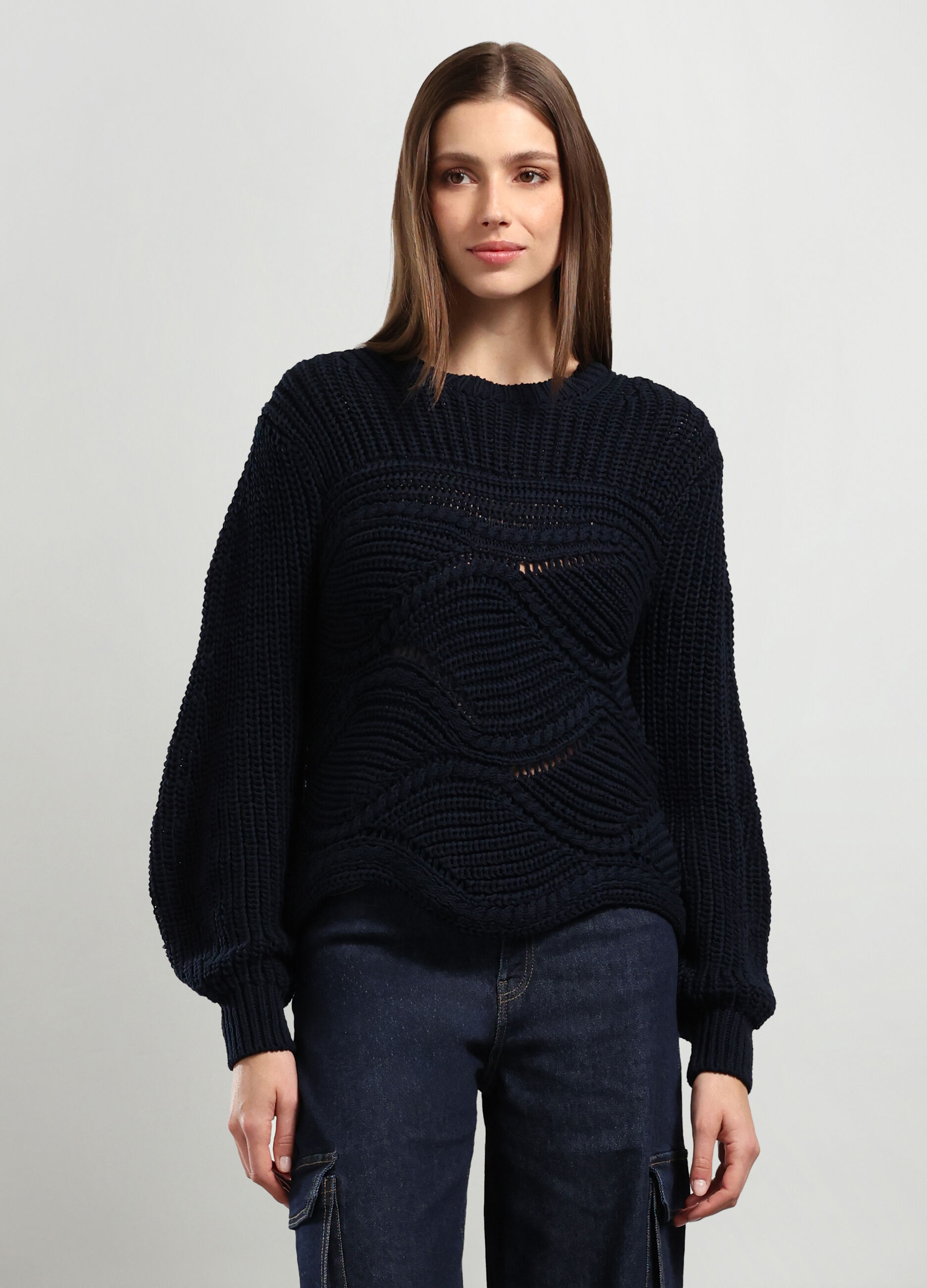 Tricot misto cotone donna_0