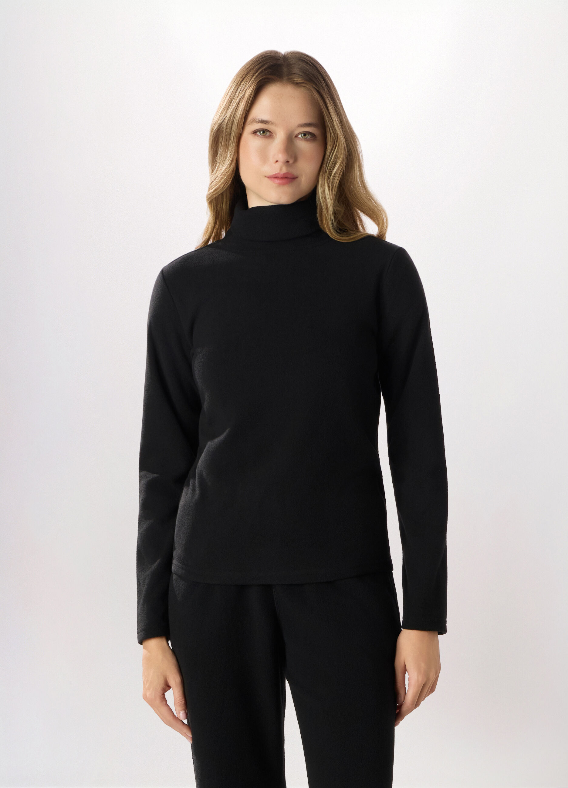 Lupetto in pile donna_0