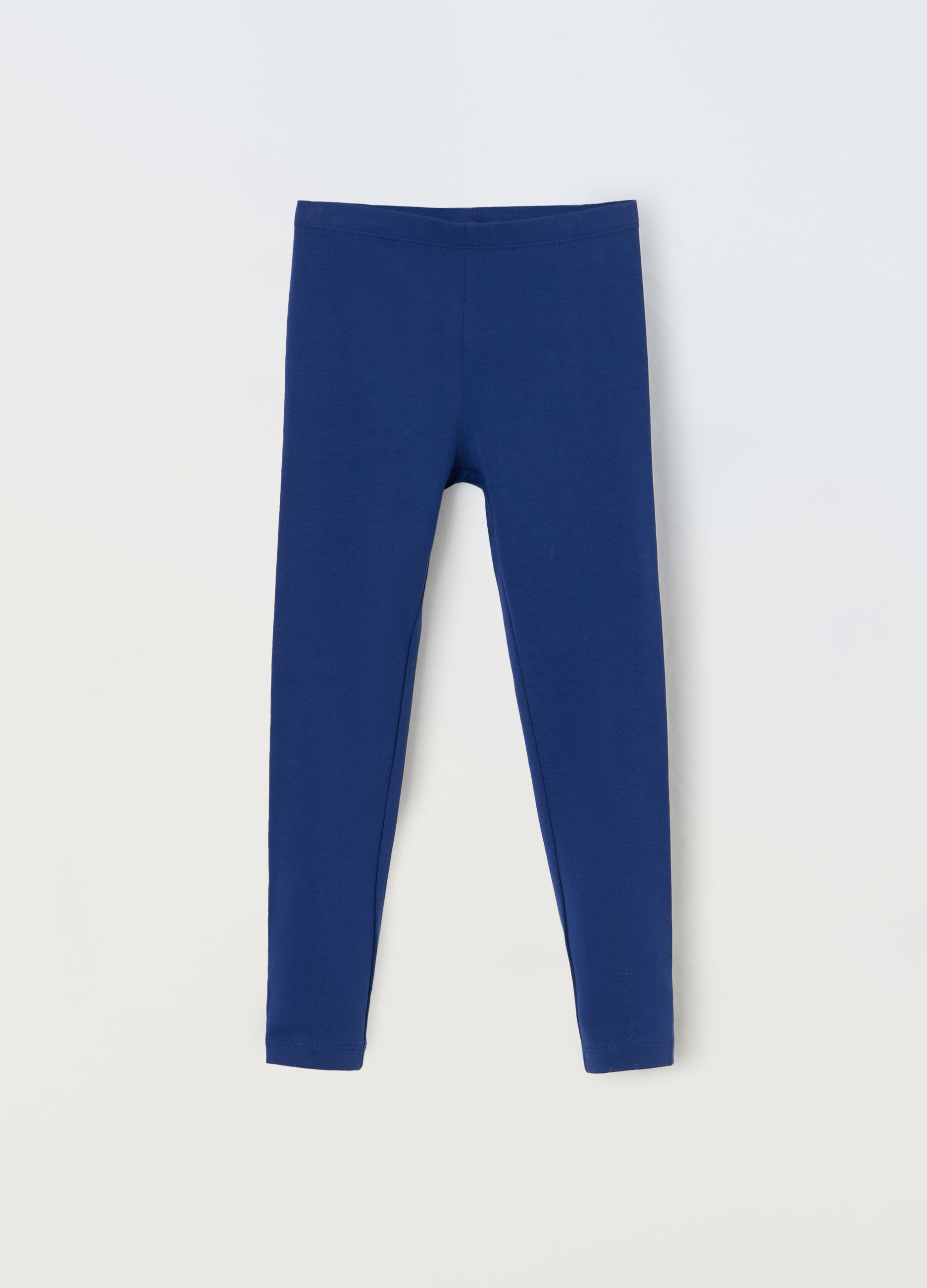 Leggings in cotone stretch bambina_0