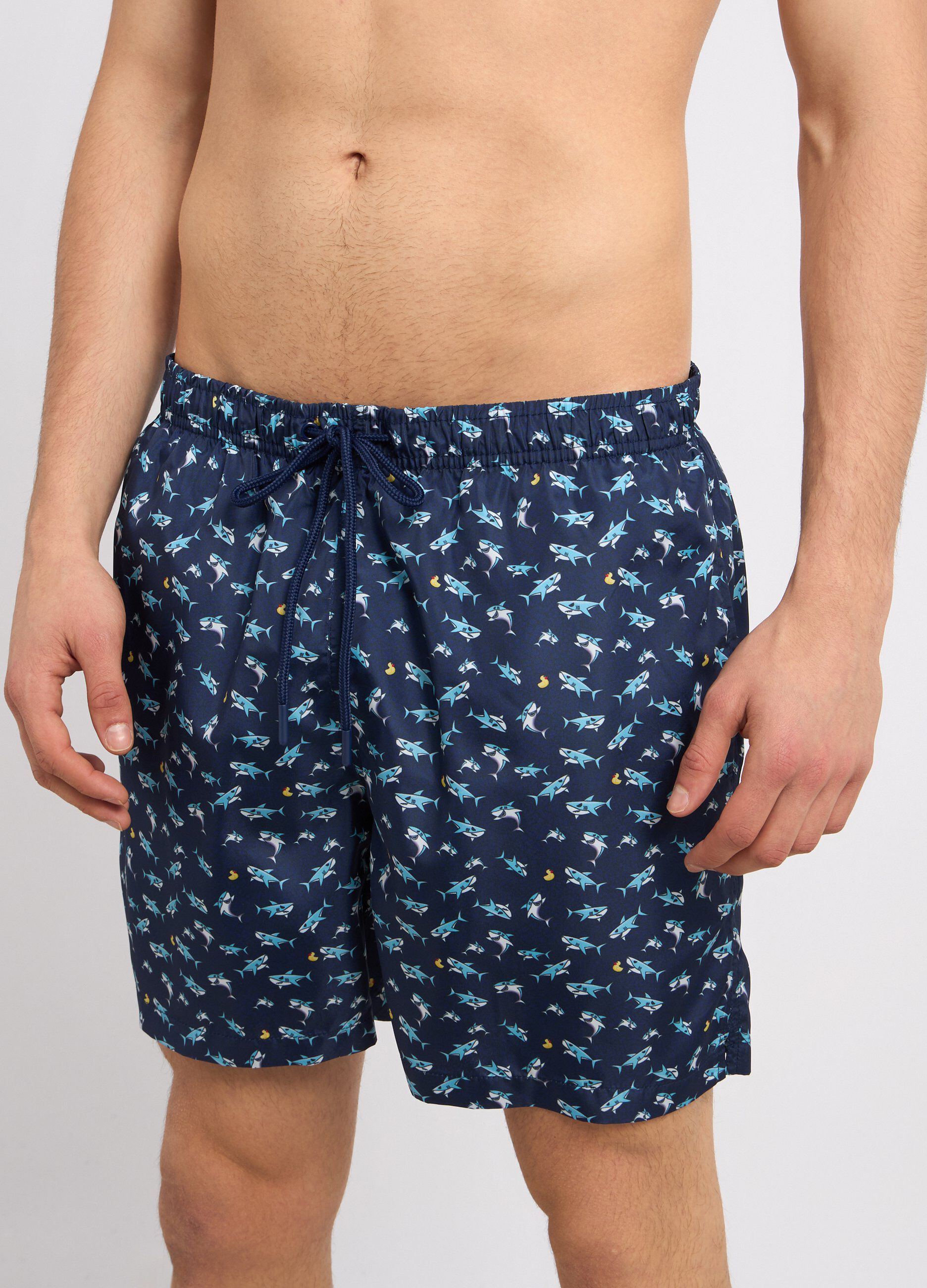 Costume shorts con stampa uomo_2
