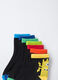 Pack 7 calze corte misto cotone bambino_2