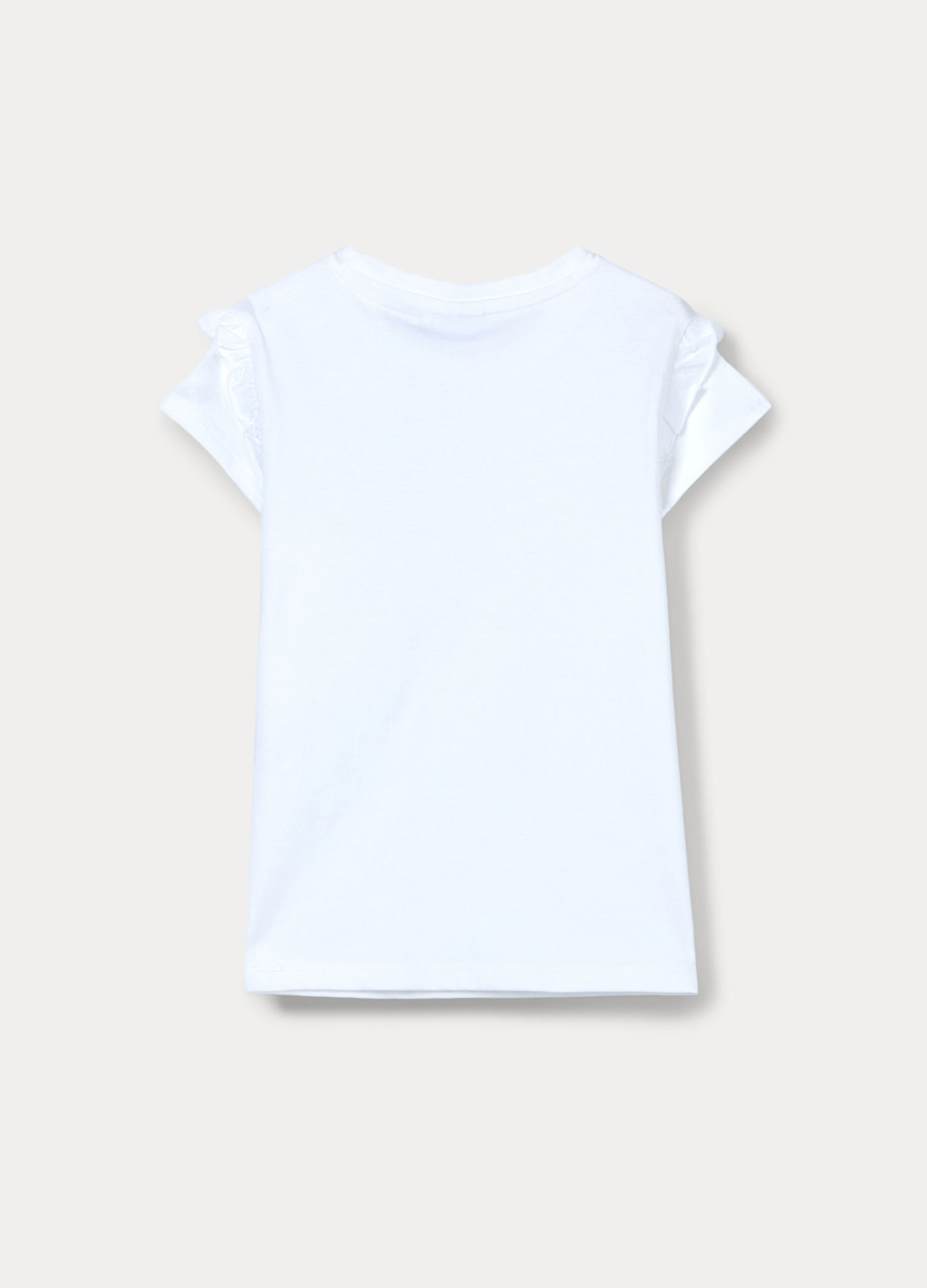 T-shirt in jersey di puro cotone bambina_1
