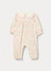 Tutina in french terry di cotone stretch neonata_0
