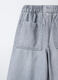 Treggings in denim di puro cotone Wide Leg bambina_2