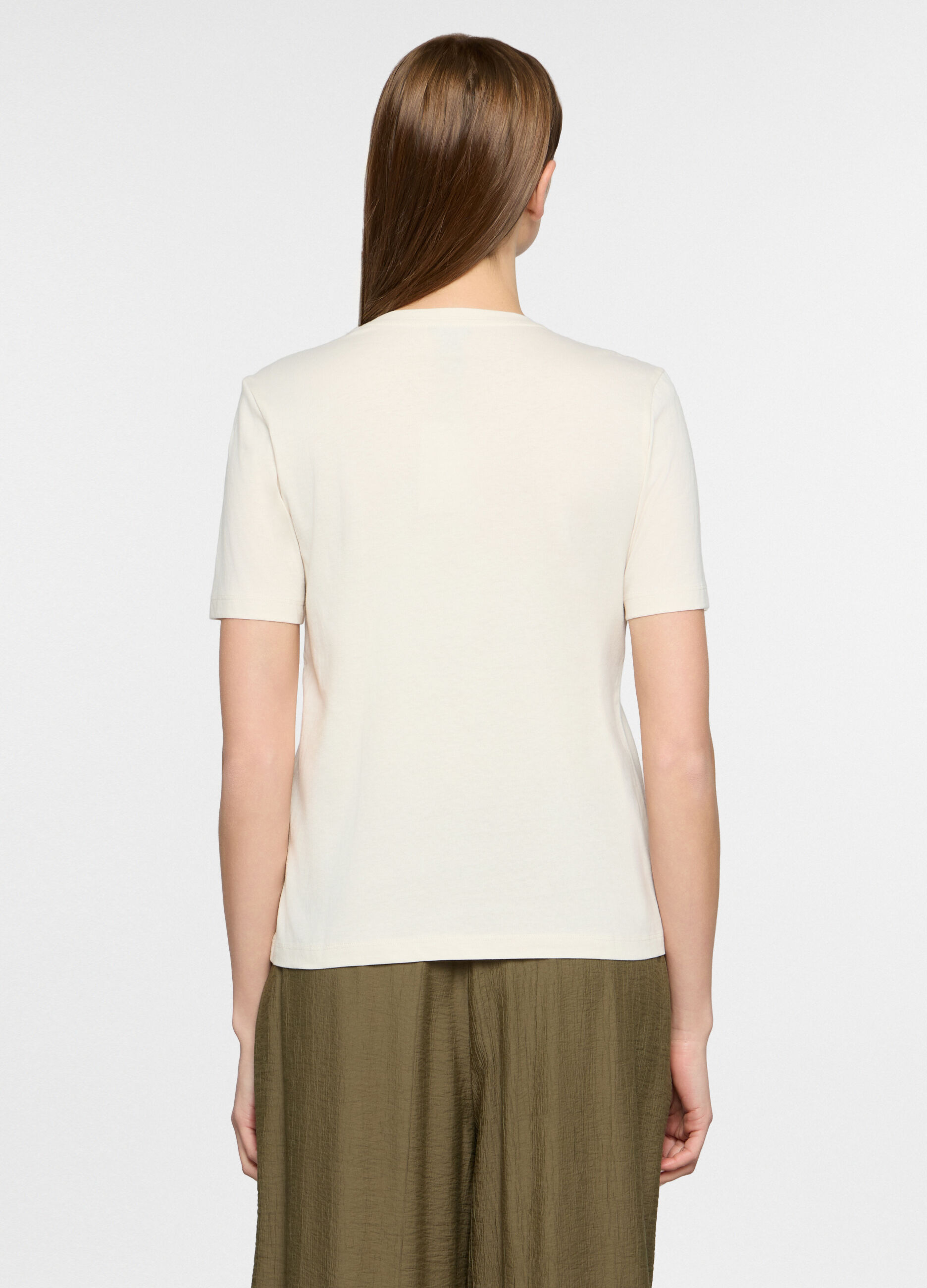 T-shirt girocollo donna _1