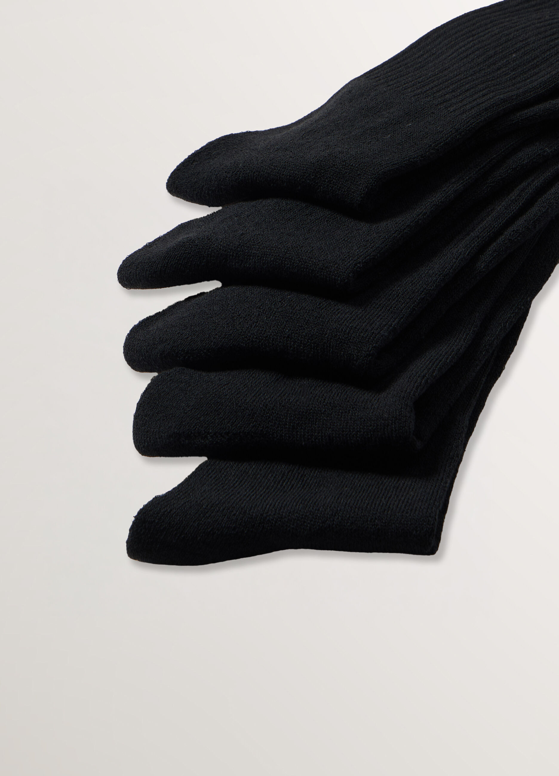 3 pack calze corte in cotone stretch uomo