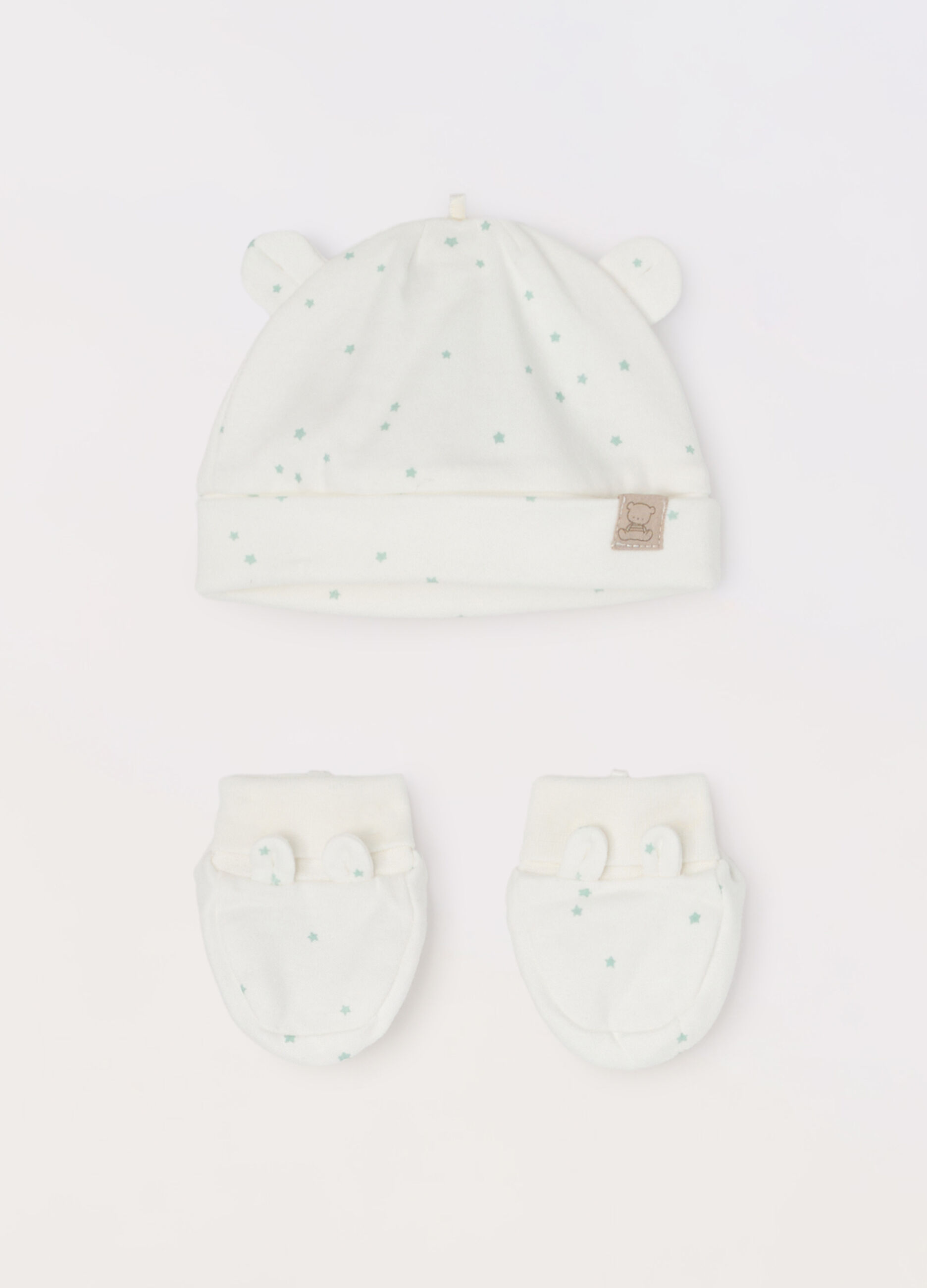 Set berretto + scarpette neonato_0