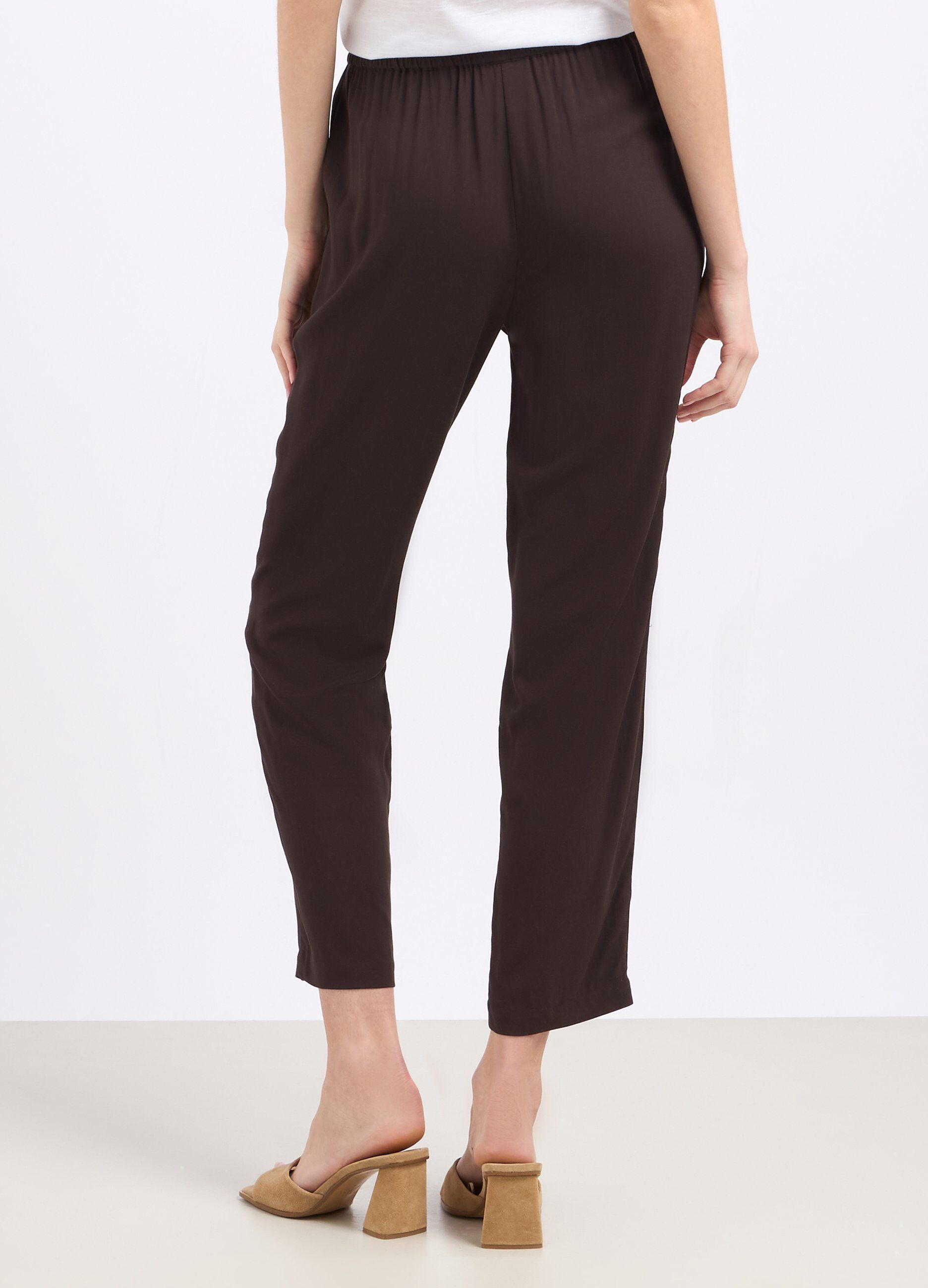 Pantaloni in pura viscosa donna_1